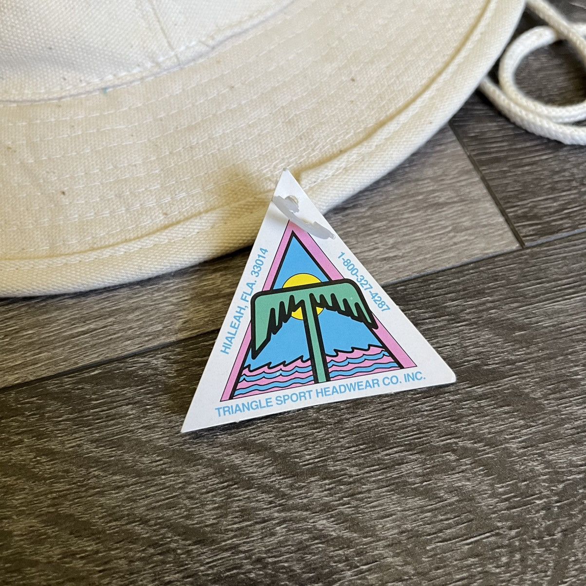 Motorola New Vintage 1990s Motorola Logo Safari Bucket Sun Hat Strap Size ONE SIZE - 5 Thumbnail