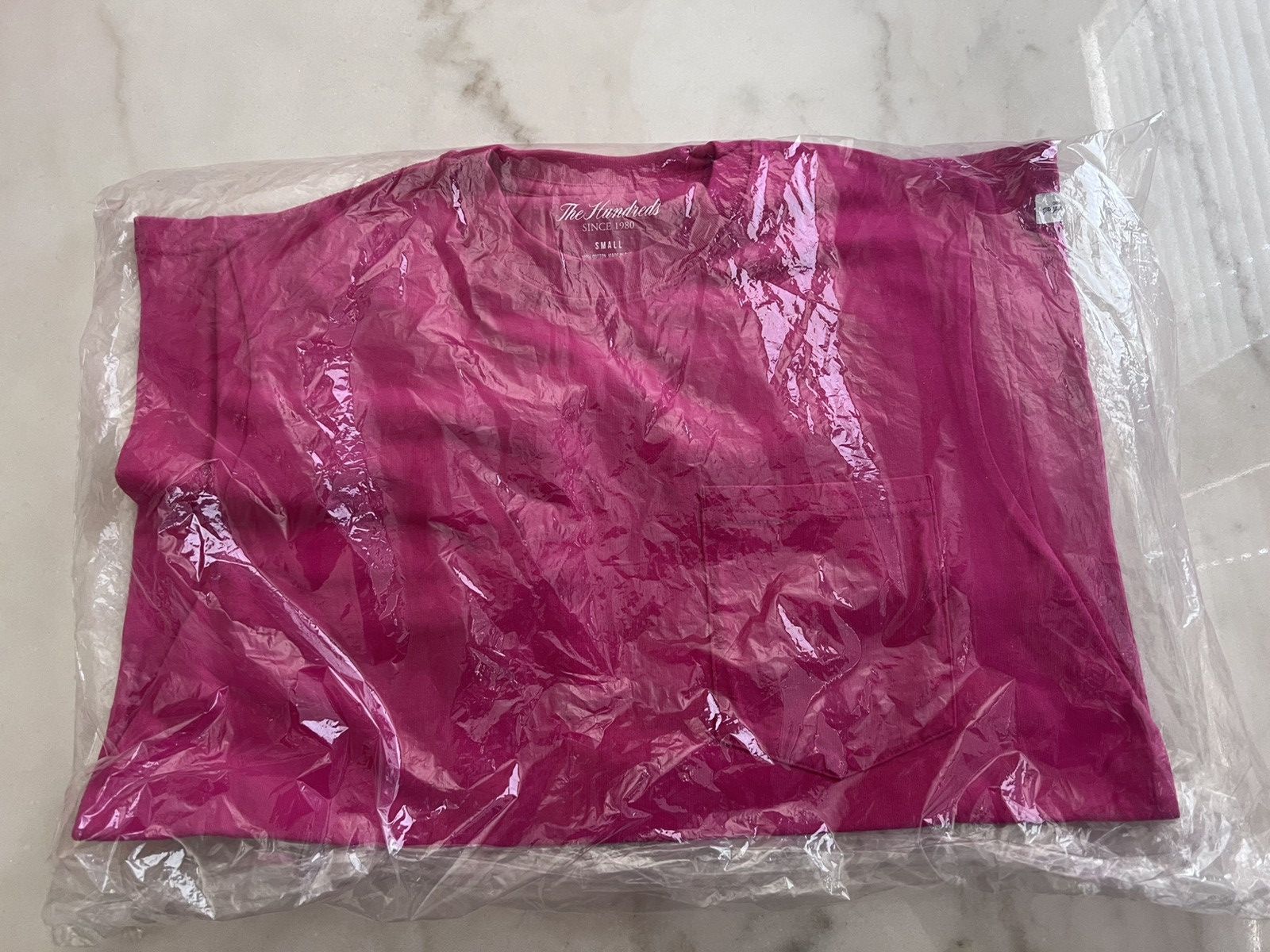 The Hundreds The Hundreds Mens Pink Perfect Pocket T-Shirt Size Small Size US S / EU 44-46 / 1 - 1 Thumbnail
