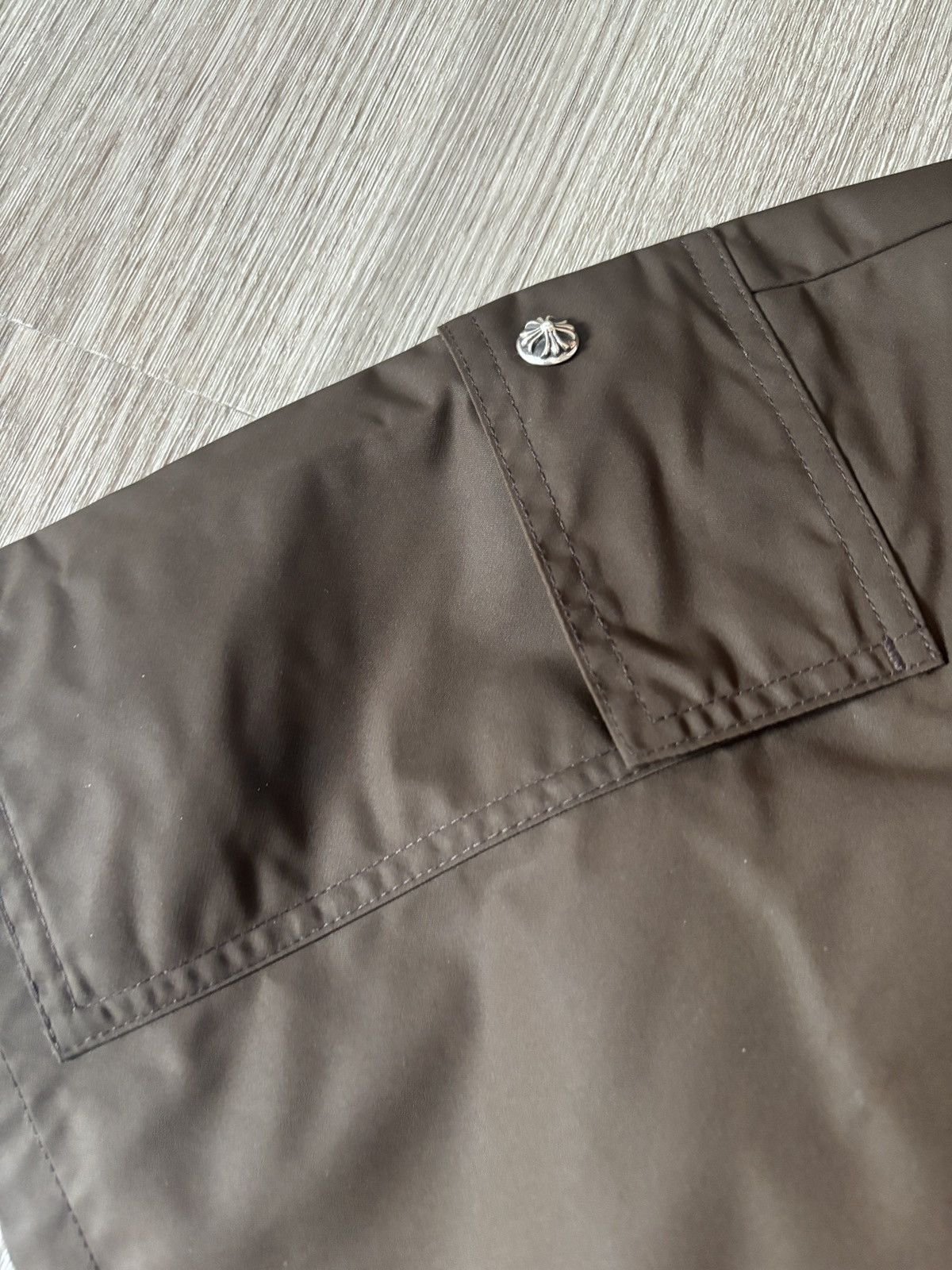 Chrome Hearts Chrome Hearts Pink Patch Nylon Brown Skirt Size 29" - 5 Thumbnail