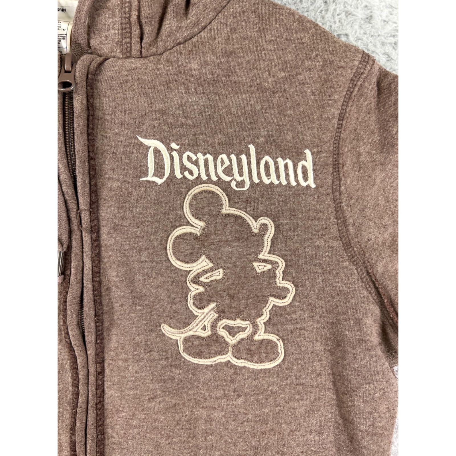 Disney Disney Mickey Mouse Sweater Full Zip Hoodie Womens S Brown Size S / US 4 / IT 40 - 6 Thumbnail