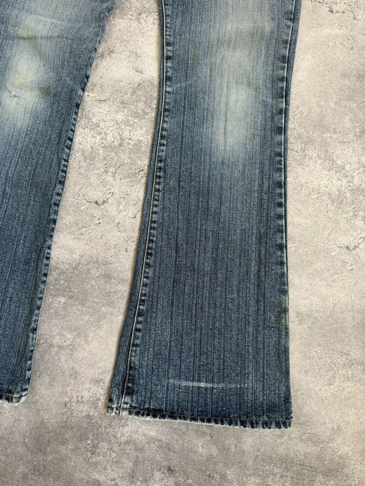 Miss Sixty Vintage Y2K Miss Sixty Flared Low Rise Jeans Hype Streetwear Size 29" - 14 Thumbnail