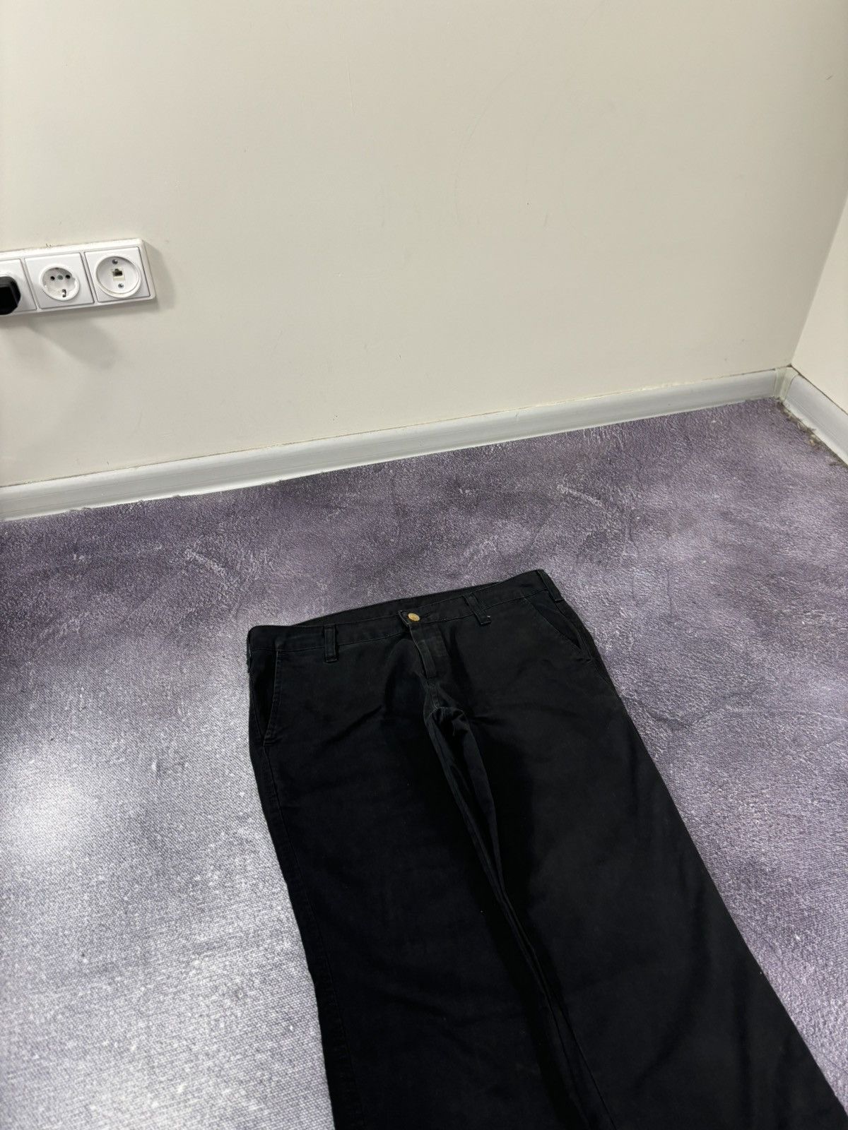 Carhartt Vintage Carhartt Y2K Straight Fit Black Skate Chino Pants Size US 29 - 9 Thumbnail