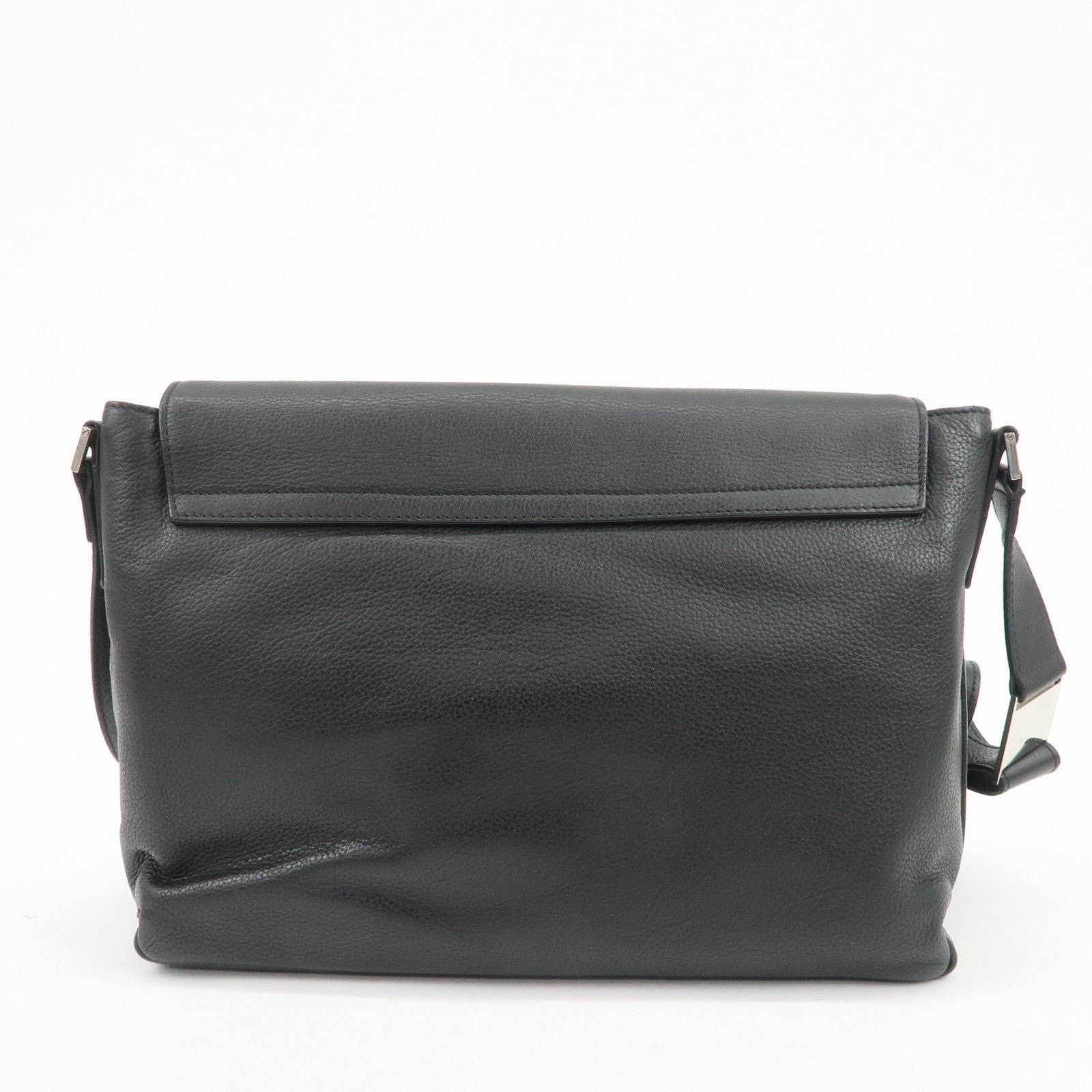 Christian Dior Monsieur Christian Dior Homme Calfskin Crossbody Bag Black Size ONE SIZE - 2 Thumbnail