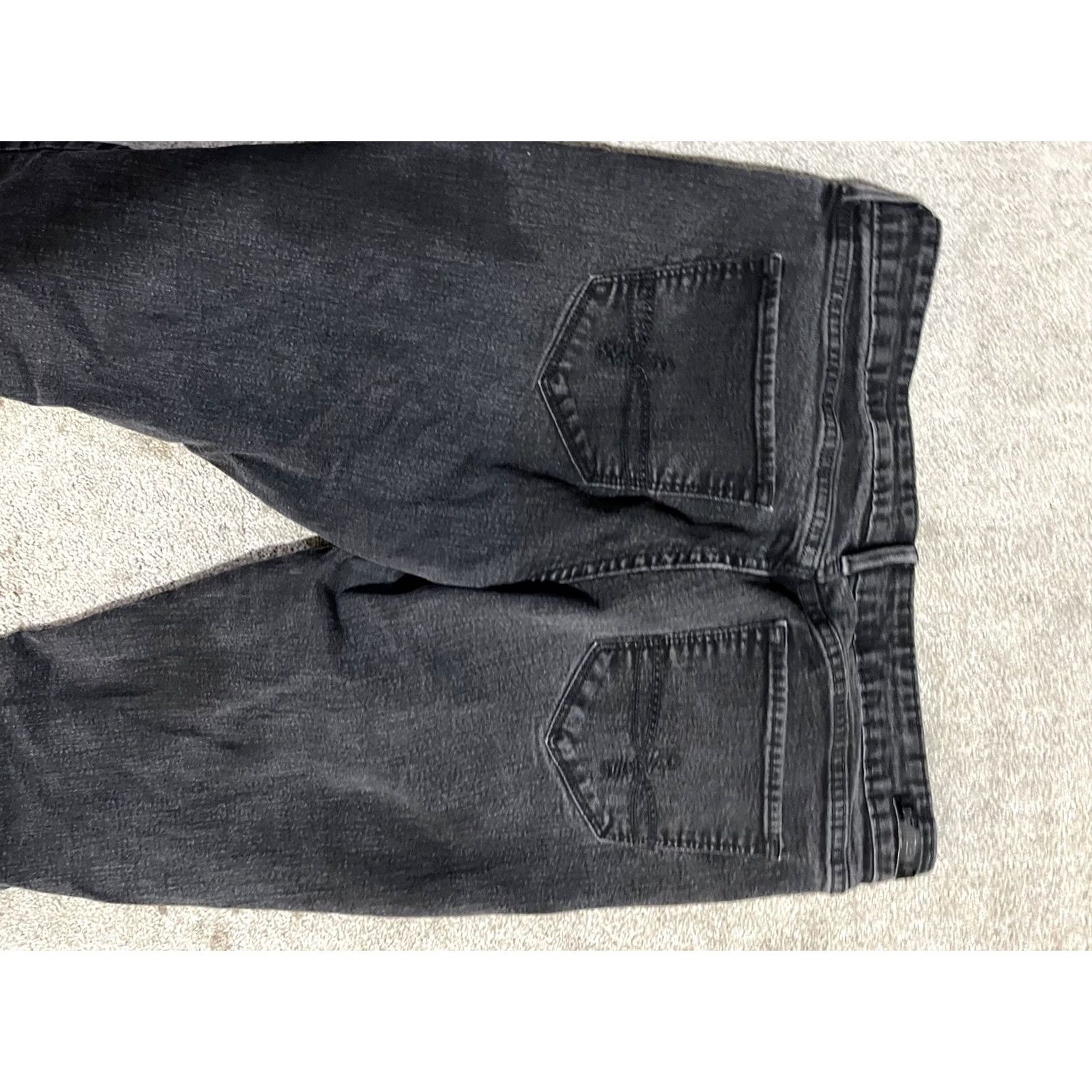 Denizen Denizen Levis Womens Crop Denim Capris Black Size 17 Low-Rise Slim-Leg Size ONE SIZE - 4 Thumbnail
