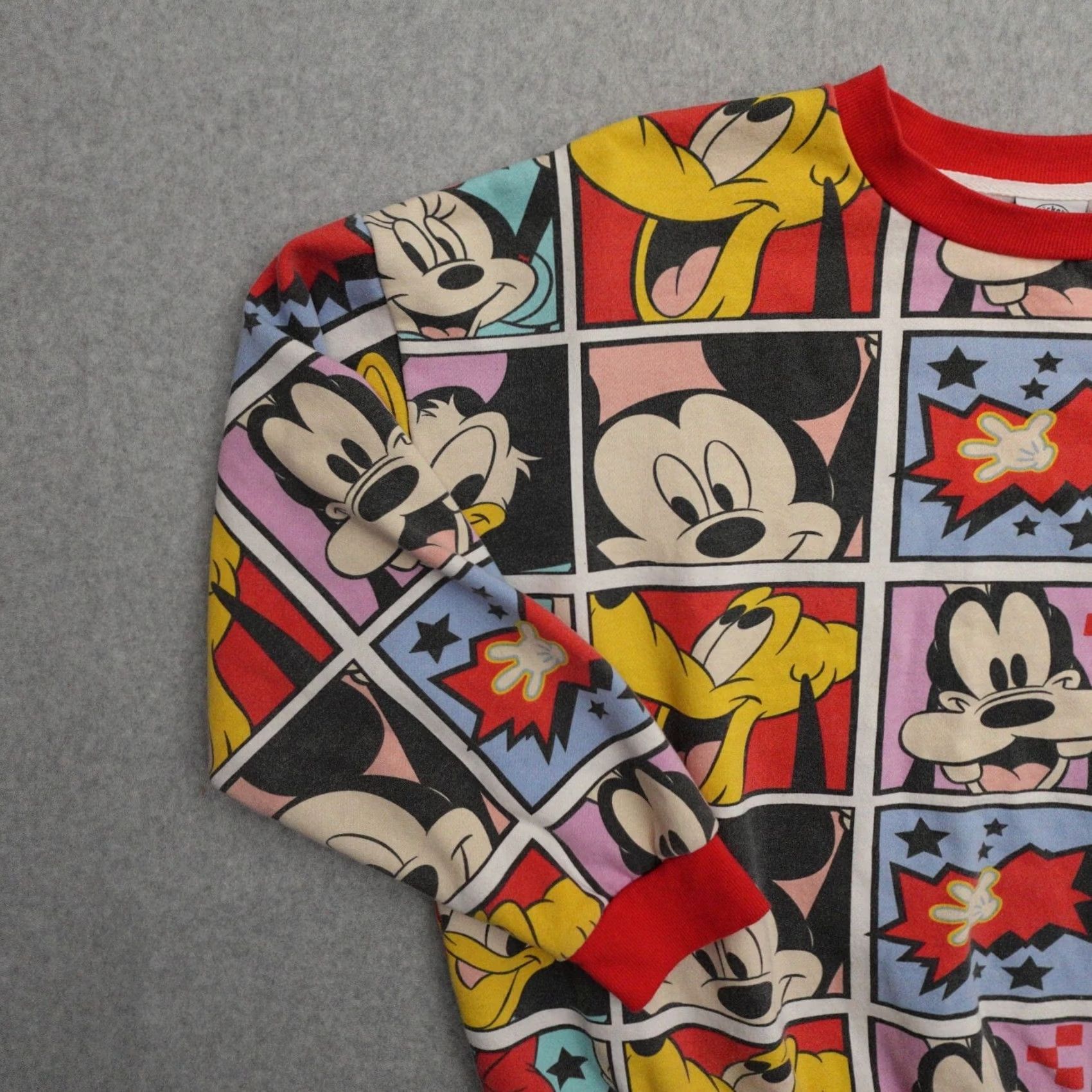 Mickey & Co. VINTAGE Mickey & Co Sweatshirt Womens 2XL Red Pullover Long Sleeve Size XXL / US 16-18 / IT 52-54 - 4 Thumbnail