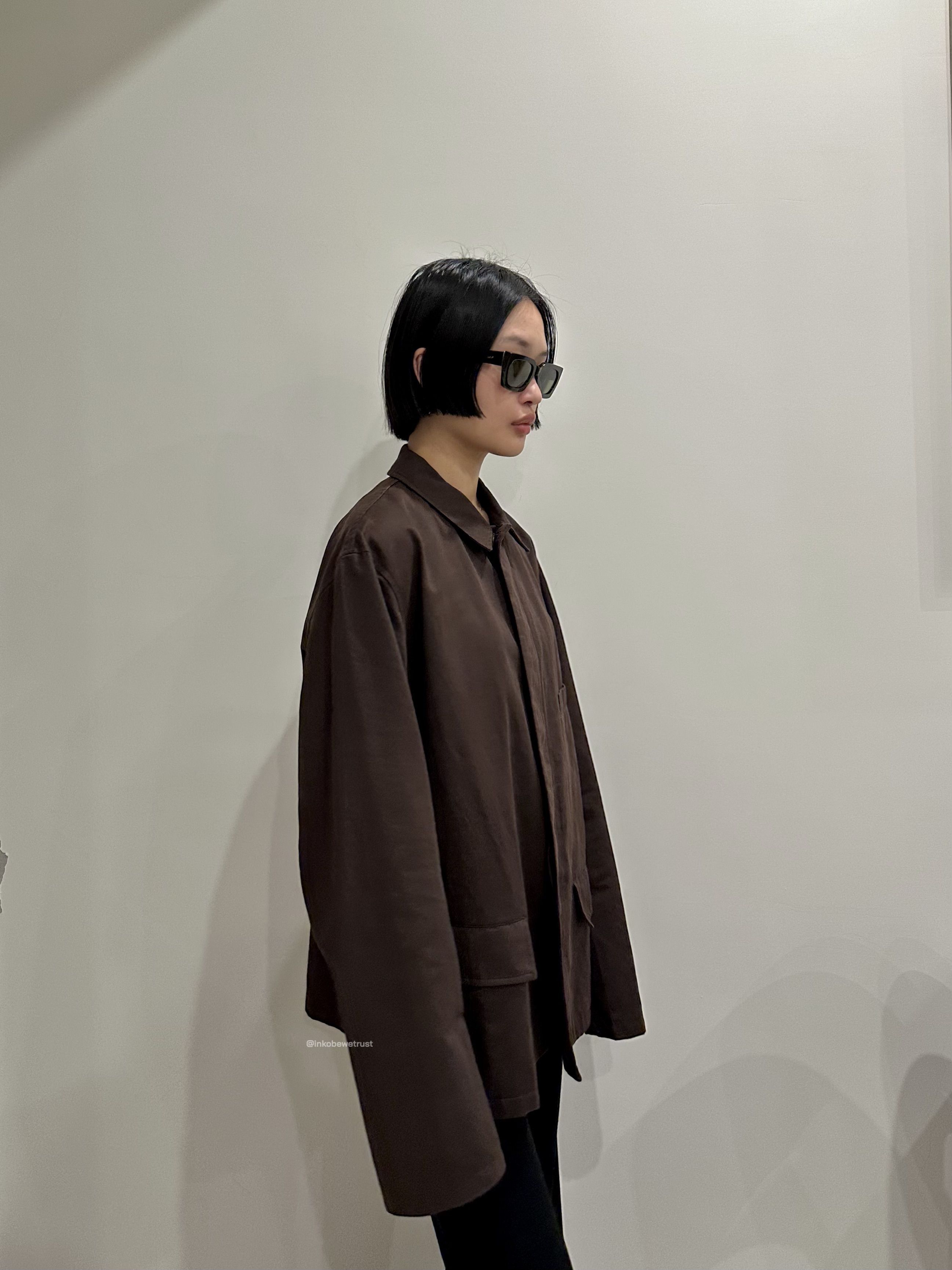 LEMAIRE ジャケット 48 Lemaire Workwear Jacket (Dark Coffee) Size 48