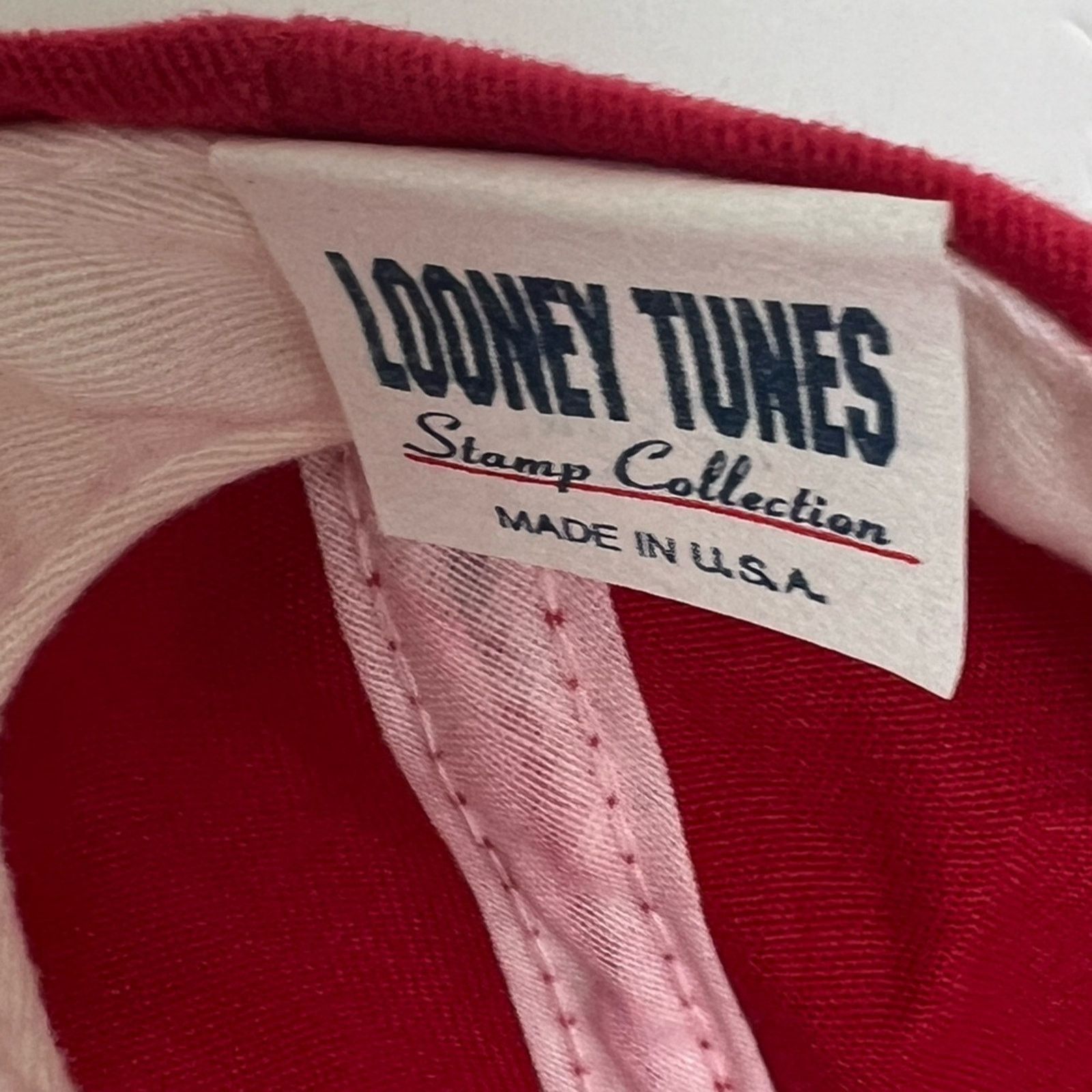 Warner Bros Looney Tunes USPS Stamp Tweety Sylvester Hat Vintage 90s NWT Size ONE SIZE - 5 Thumbnail