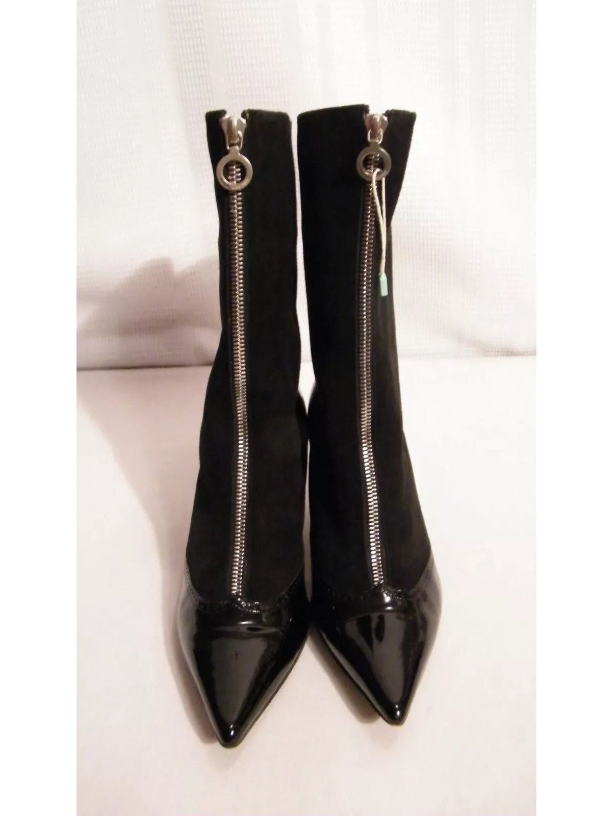Marc Jacobs MARC JACOBS BLACK PATENT LEATHER BOOTS Size US 7 / IT 37 - 1 Thumbnail