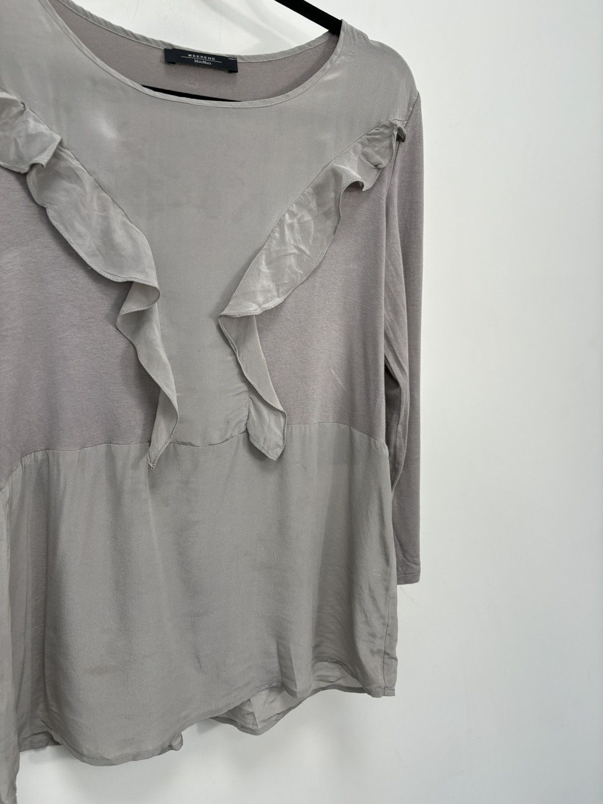 Max Mara Max Mara Weekend Classic Women’s Luxury Blouse Shirt Size M / US 6-8 / IT 42-44 - 7 Thumbnail