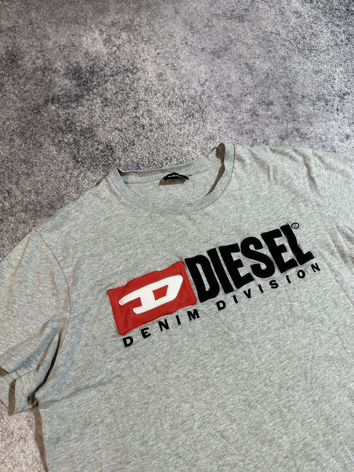 Diesel Y2k Diesel T-shirt Streetwear Casual Rare Logo VTg Black XL Size US XL / EU 56 / 4 - 2 Thumbnail