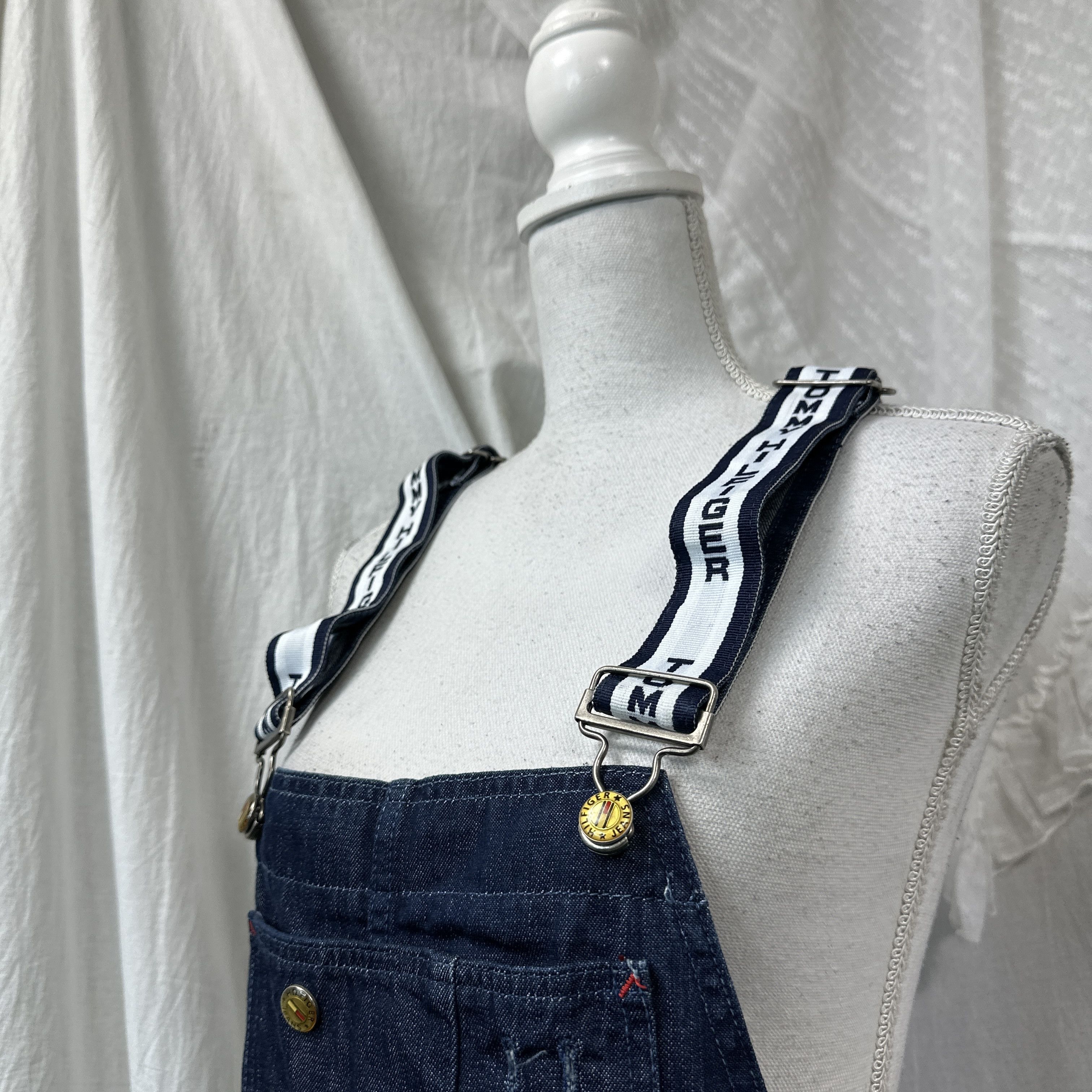 Tommy Hilfiger Vintage Denim Tommy Hilfiger Jeans Dungarees Y2K Size 26" / US 2 / IT 38 - 11 Thumbnail
