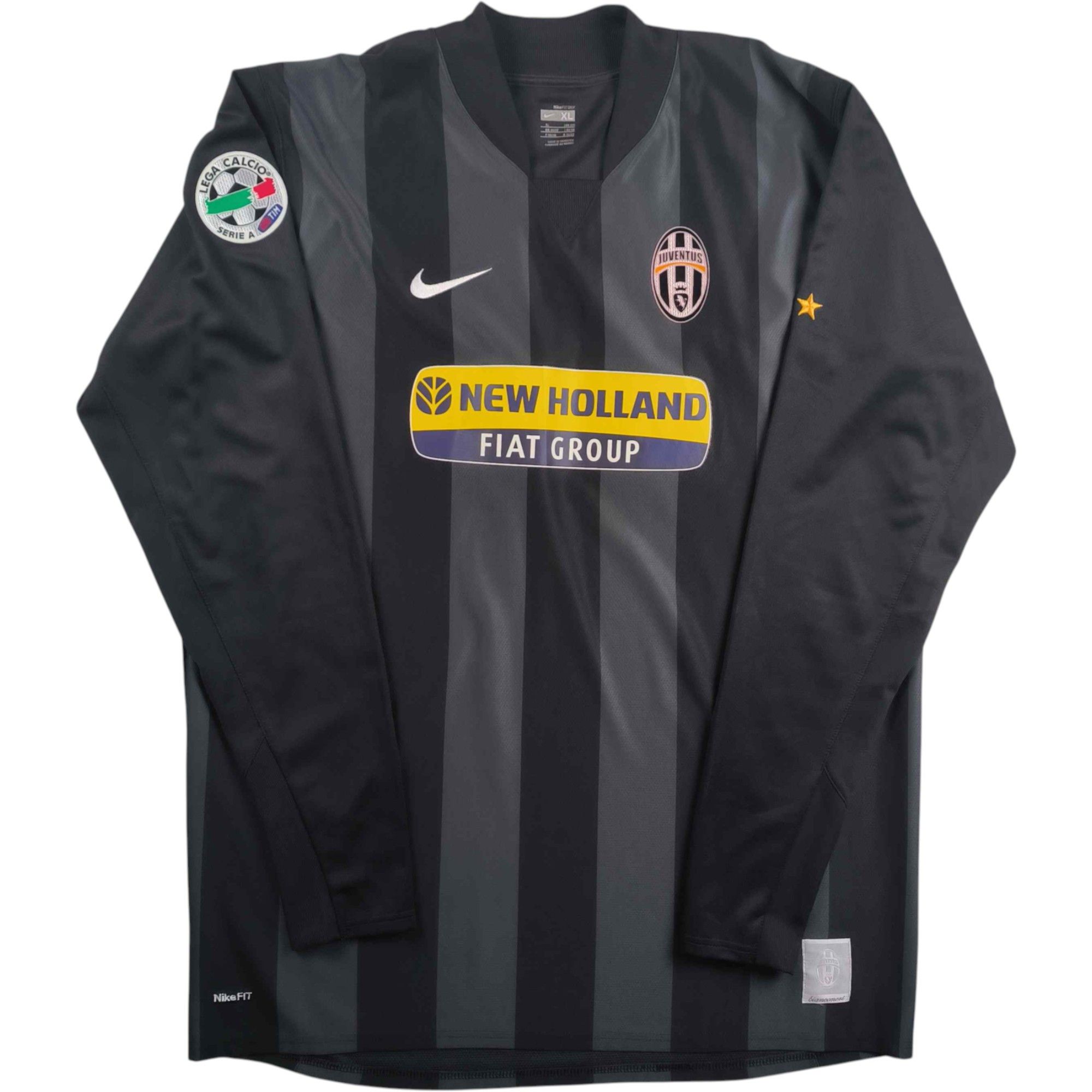 Juventus 2007-08 Nike GK Buffon football jersey size XL