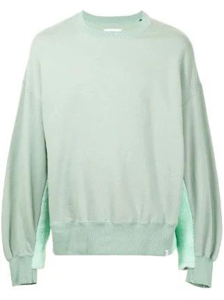 image of Facetasm O1Mle0424 Crewneck Pullover In Mint, Men's (Size 2XL)