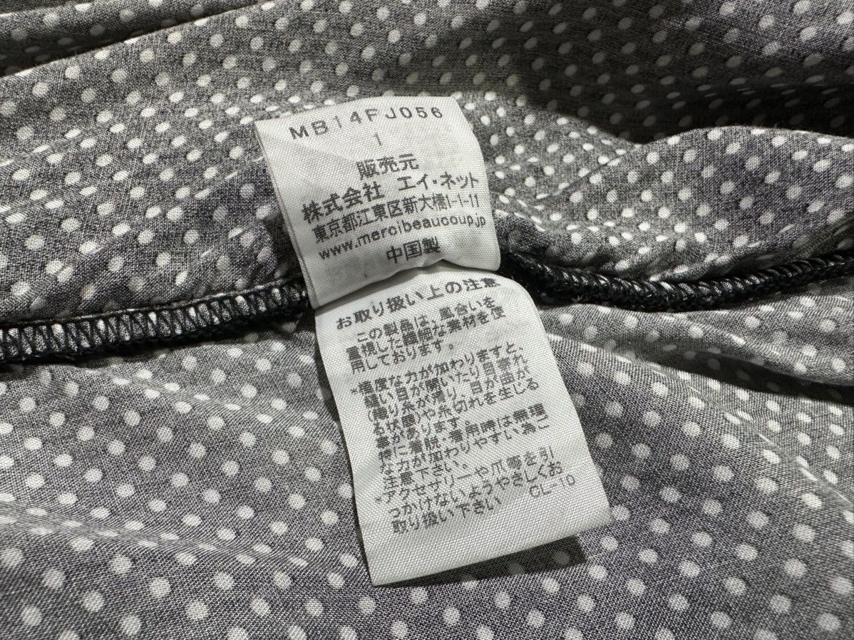 Issey Miyake 🔥Vintage Mercibeaucoup Issey Miyake Wide Blouse Shirt Size XL / US 12-14 / IT 48-50 - 11 Thumbnail
