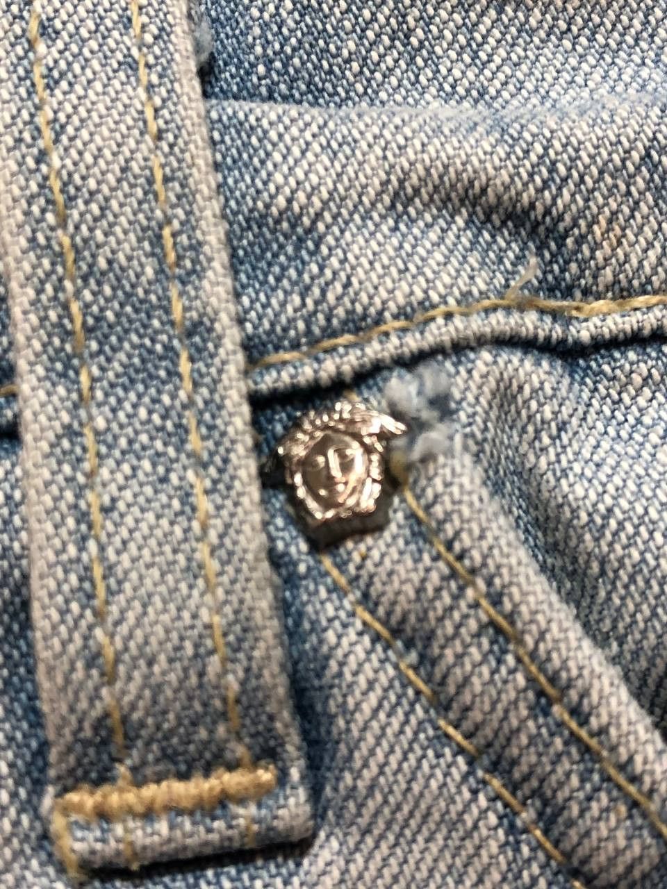 Versace Jeans Couture Luxury Versace Jeans Couture Straight Denim Jeans Size 26 Size 26" / US 2 / IT 38 - 8 Thumbnail