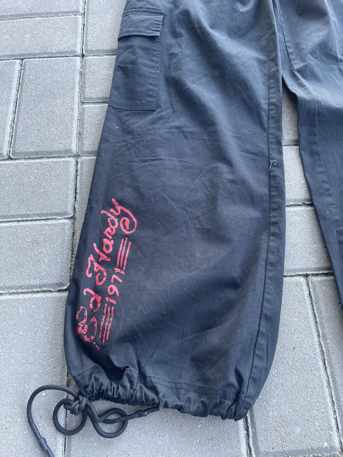 Christian Audigier × Designer × Ed Hardy Ed Hardy x Urban Outfitters cargo pants vintage y2k drain Size 27" / US 4 / IT 40 - 2 Thumbnail