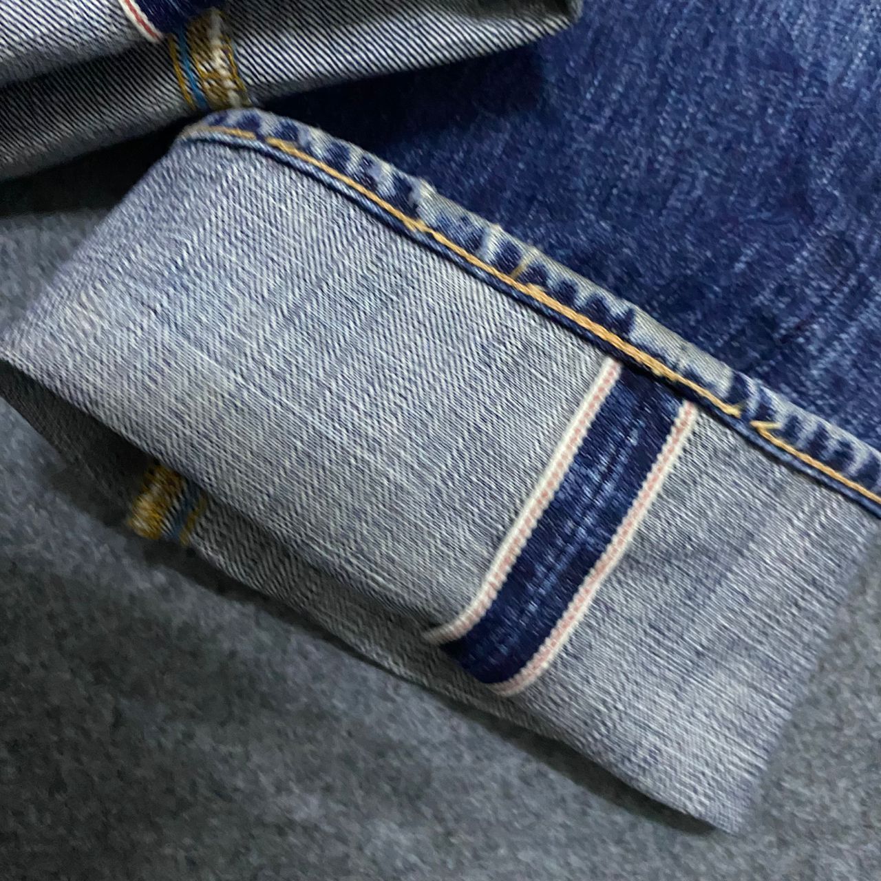 Japan Blue Vintage Blue Japan Selvegde Redline Distressed Denim Size US 31 - 4 Thumbnail