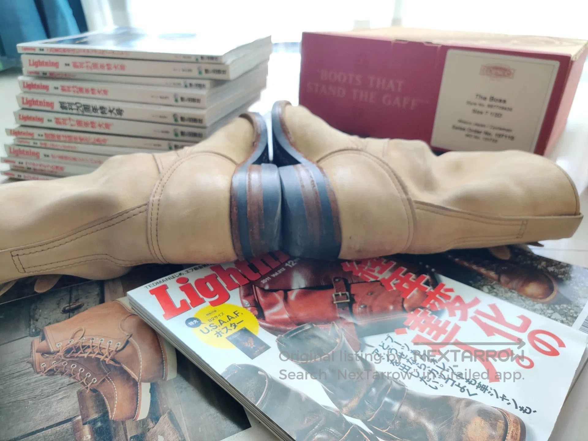 WESCO Wesco Boss Engineer Boots in Natural Color. Size US 7.5 / EU 40-41 - 8 Thumbnail