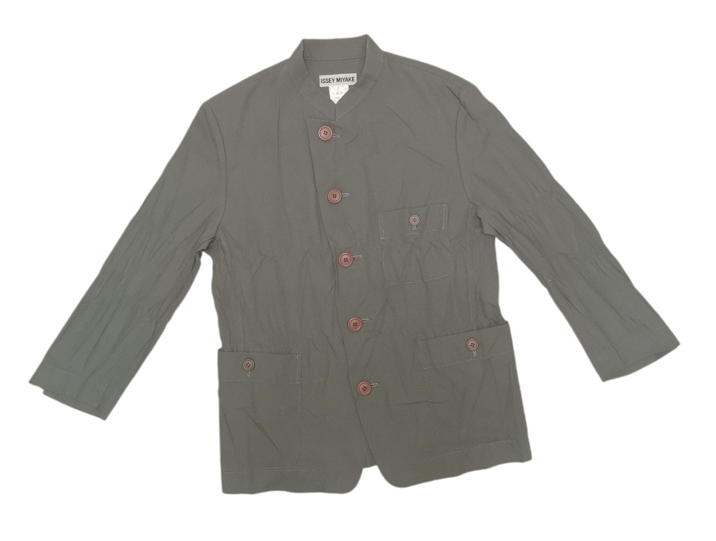 Homme Plisse Issey Miyake Issey Miyake Wrinkled Jacket Size US M / EU 48-50 / 2 - 1 Thumbnail