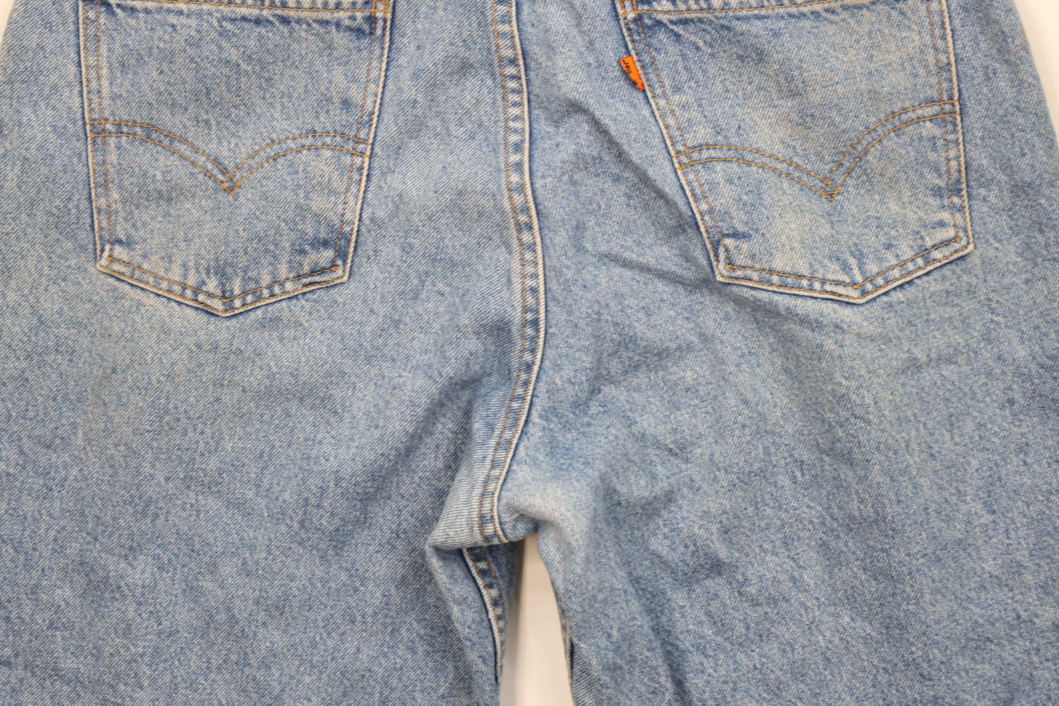 Levi's Vintage 90s Levis 550 Orange Tab Relaxed Denim Shorts USA Size US 34 / EU 50 - 12 Thumbnail