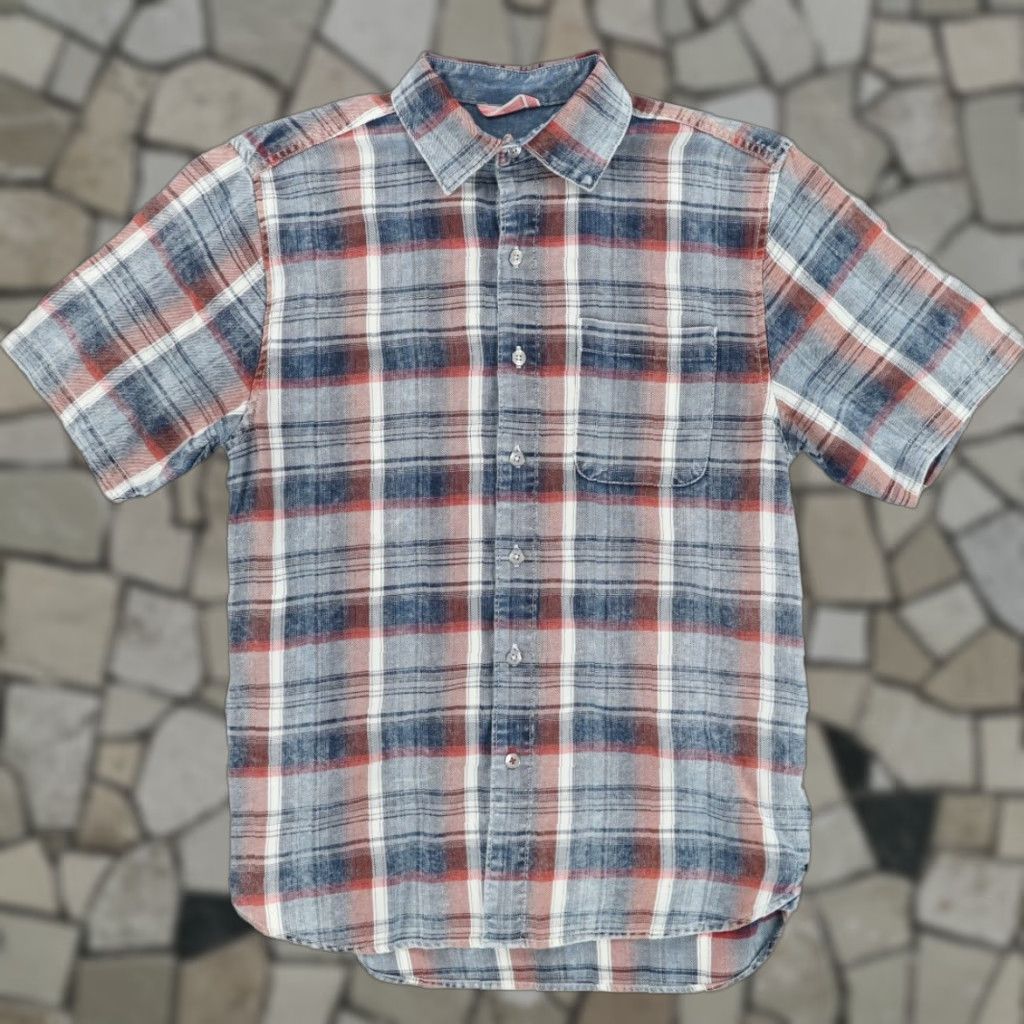 Tommy Bahama Tommy Bahama Shirt Chambray Plaid Button Up Men's S Size US S / EU 44-46 / 1 - 1 Thumbnail