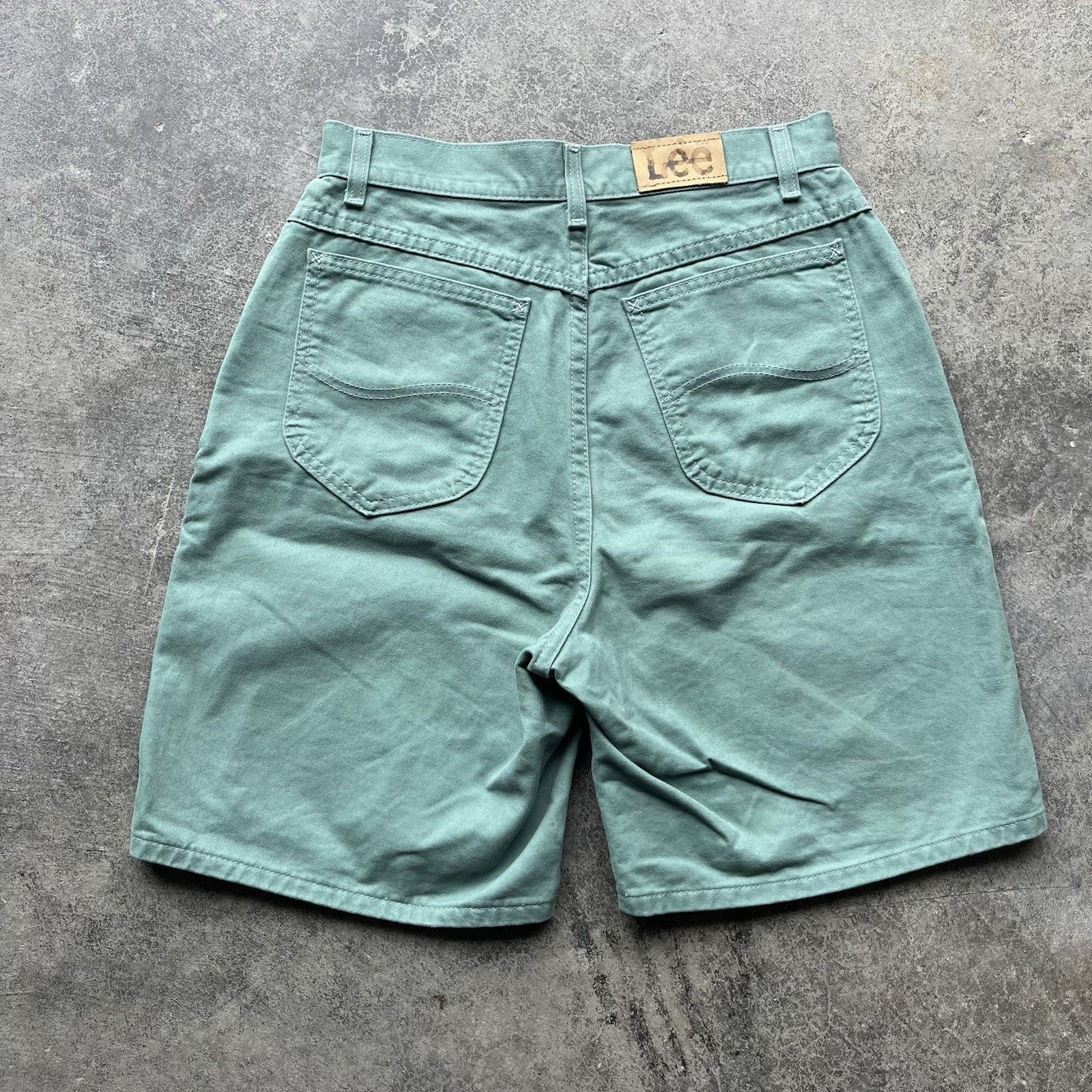 Lee Vintage 90’s Lee Womans Jorts 28 Waist Teal Green Relaxed Ba Size 28" / US 6 / IT 42 - 1 Thumbnail