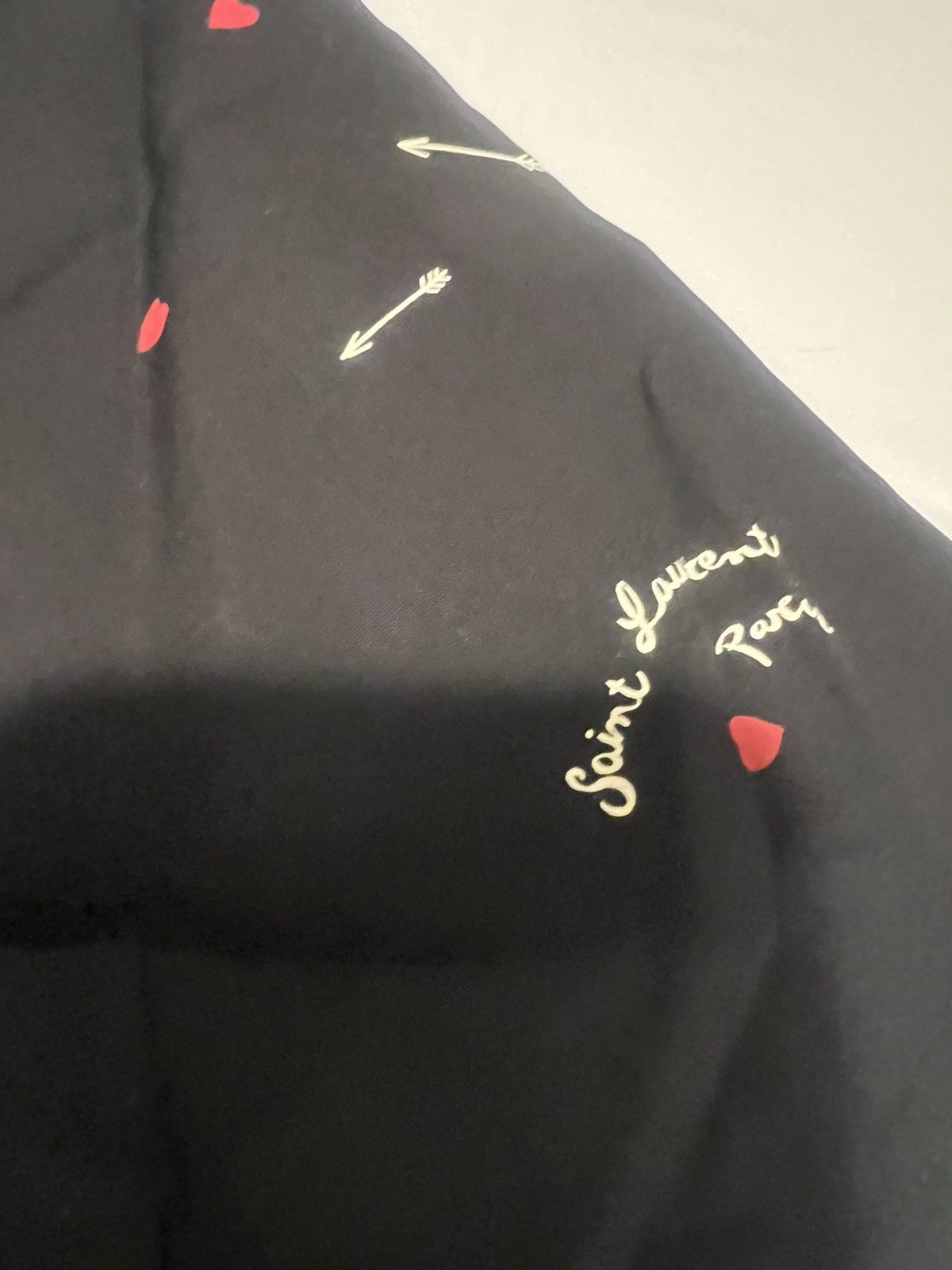 Saint Laurent Paris Saint Laurent men viscose short sleeve shirt.42/16.5. $890 Size US XL / EU 56 / 4 - 6 Thumbnail