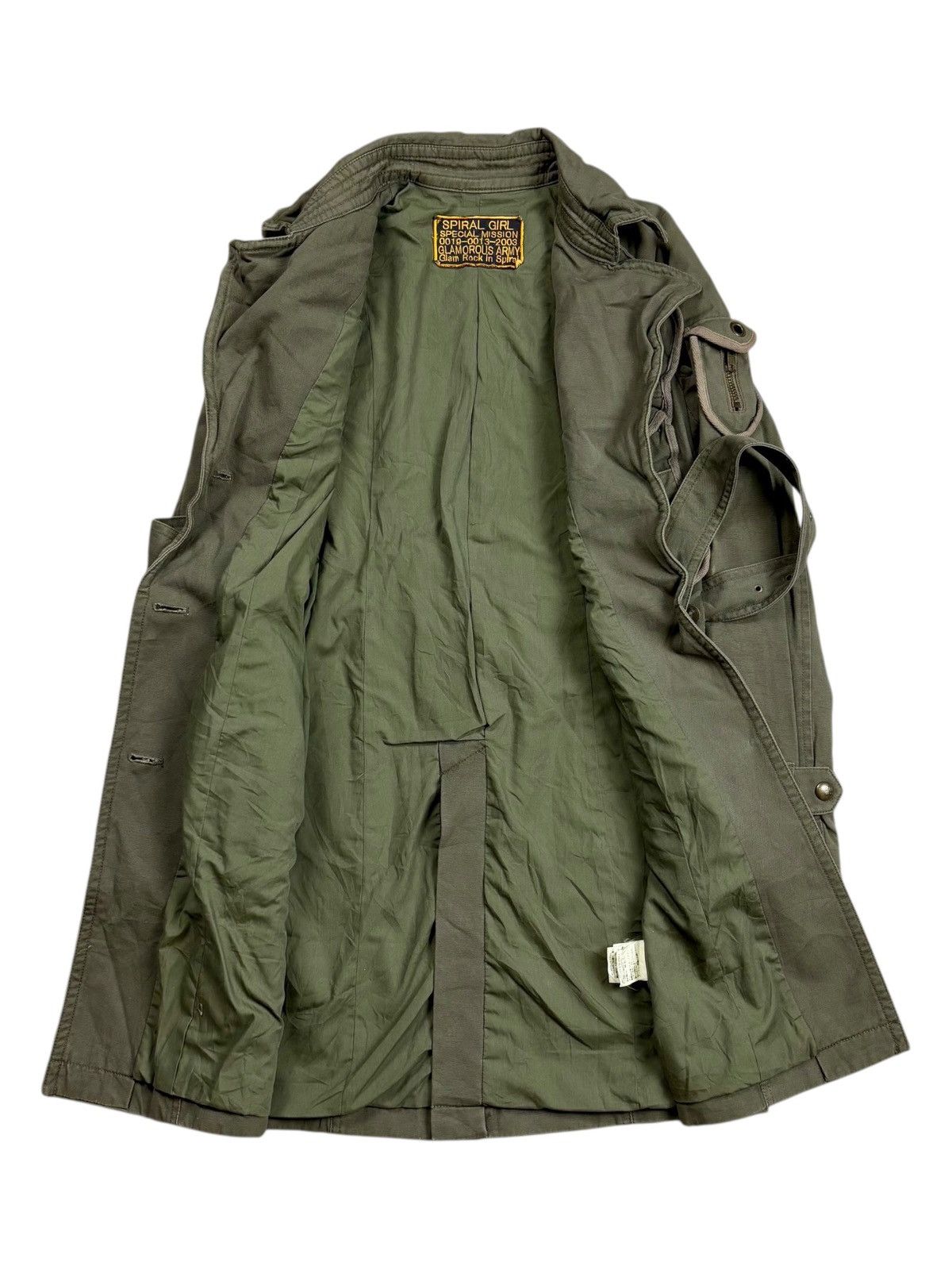 Le Grande Bleu (L.G.B.) 2003 Spiral Girl - Apocalypse Style Army Jacket Size US M / EU 48-50 / 2 - 3 Thumbnail