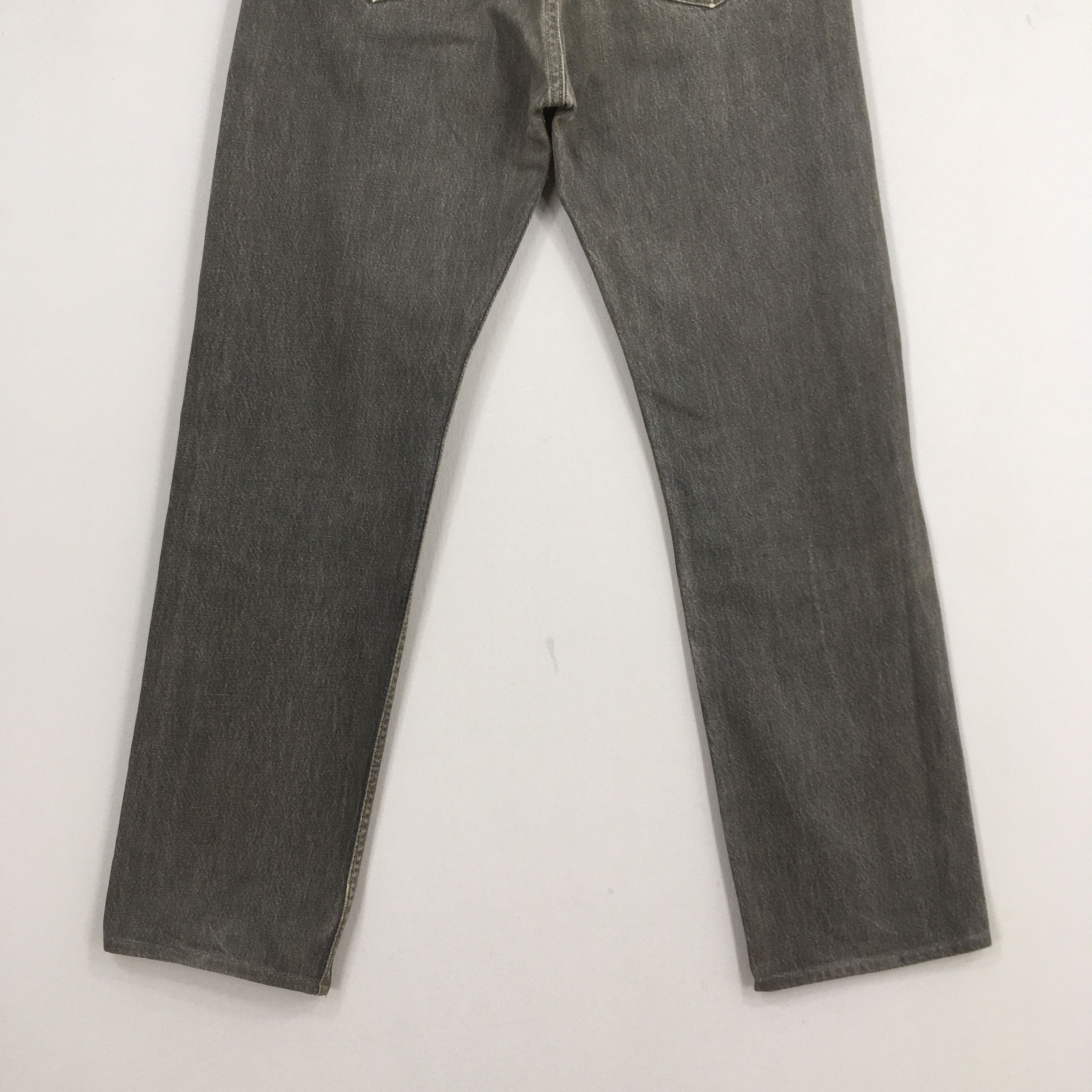 Levi's Size 29x29.5 Vintage 80s Levi's 501 Black Jeans S518 Size US 29 - 10 Thumbnail