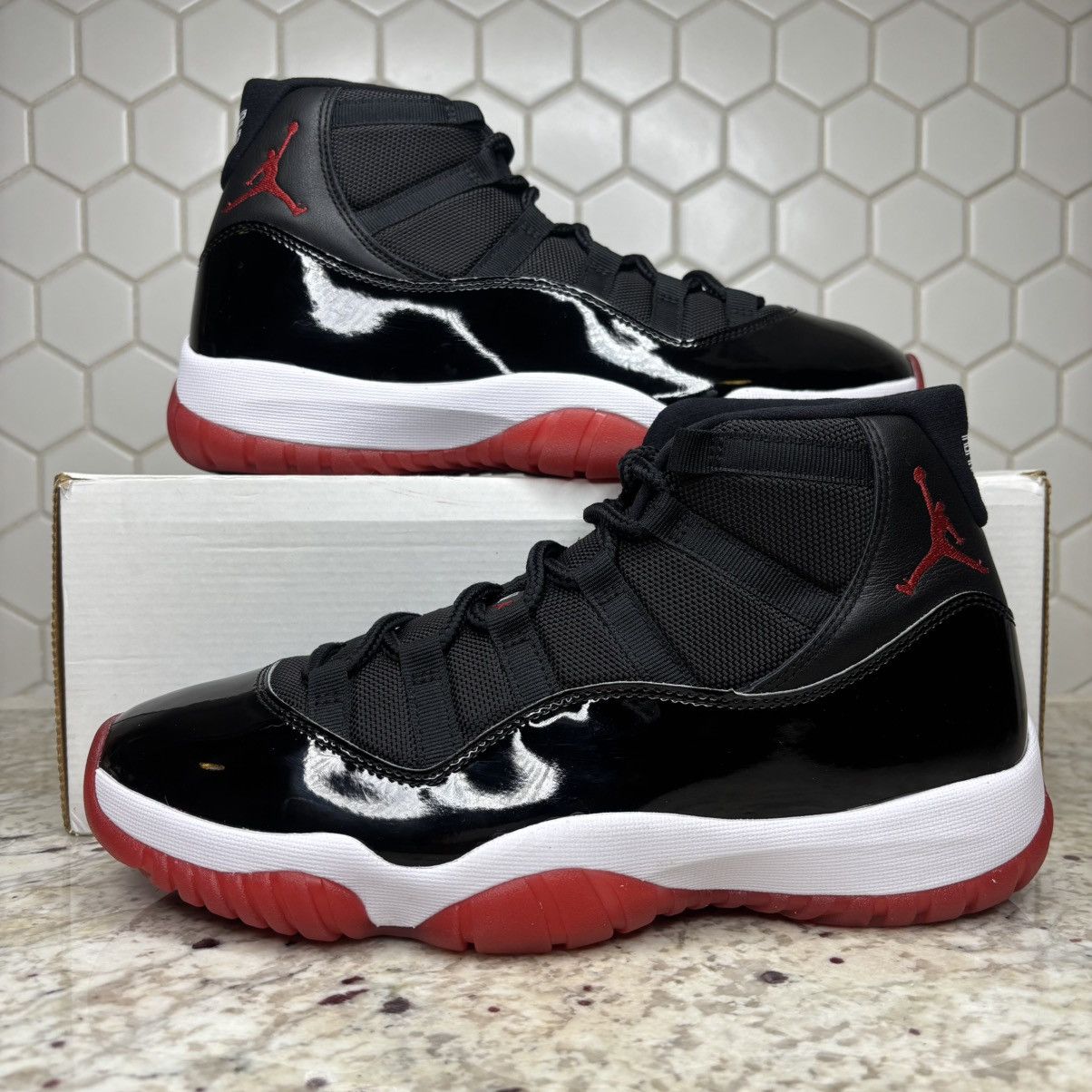 Jordan Brand Size 9 -Jordan 11 Retro Bred (2019) Lightly Used W/Box Size US 9 / EU 42 - 1 Thumbnail
