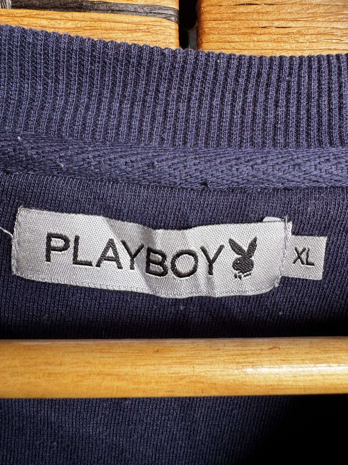 Playboy Vintage Playboy Bunny Embroided Sweatshirt Size US XL / EU 56 / 4 - 3 Thumbnail