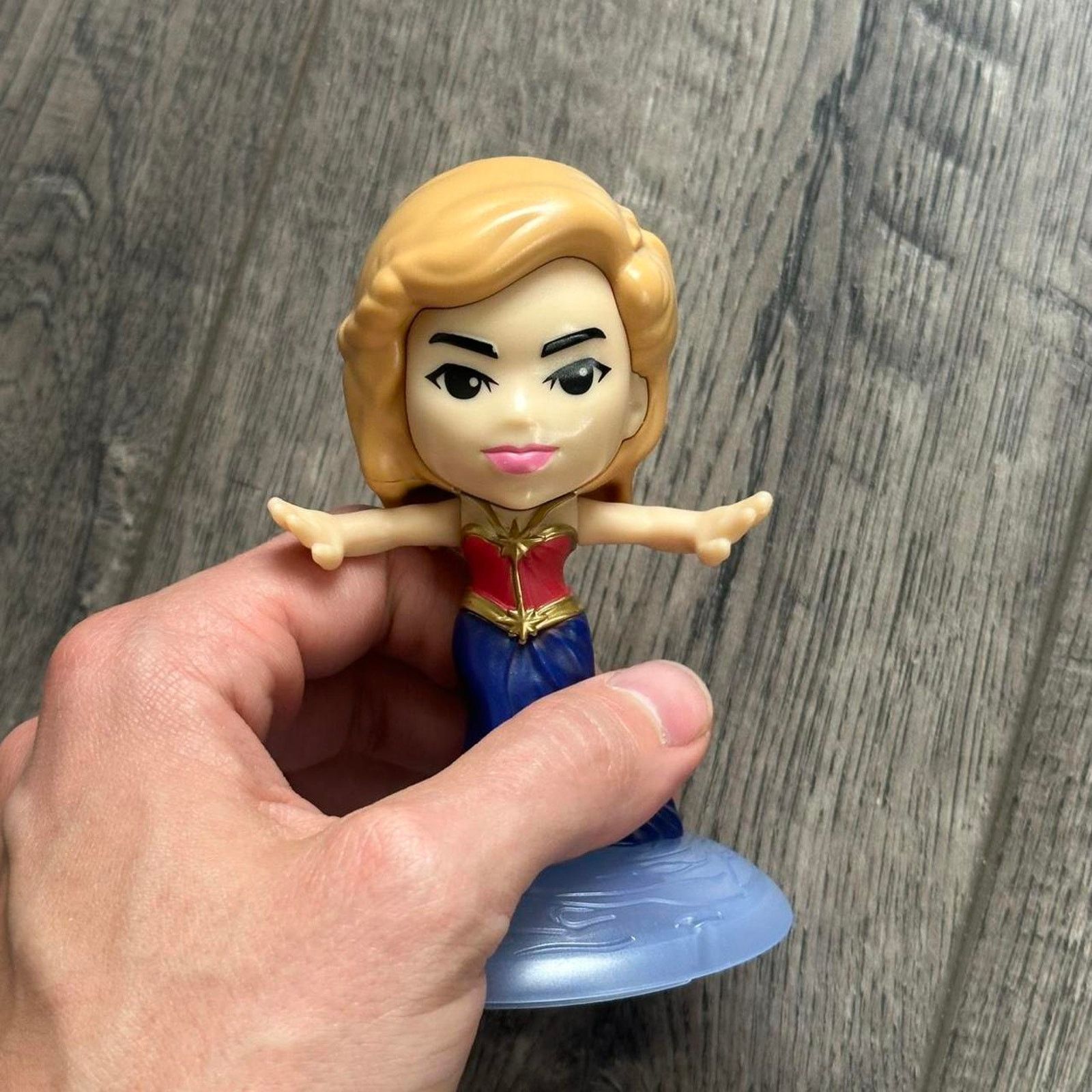 Marvel Comics McDonalds Captain Marvel The Marvels Figure Action Figure Size ONE SIZE - 7 Thumbnail