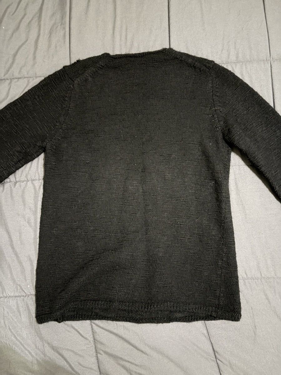 Comme des Garcons Black Comme Des Garcon Black Distressed Sweater Size US L / EU 52-54 / 3 - 2 Thumbnail