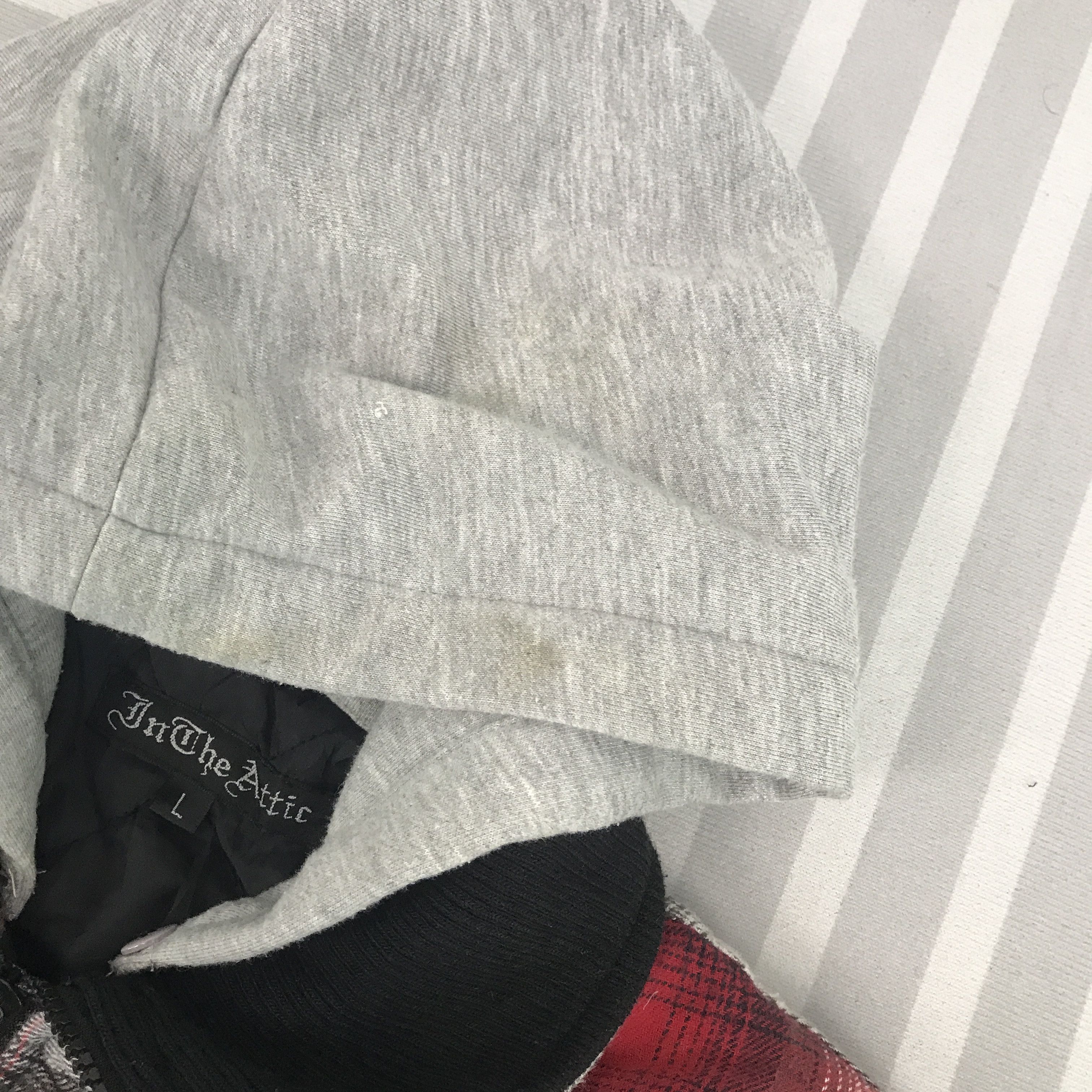In The Attic × Japanese Brand × Vintage Vintage in the attic Flannel design hoodies style jacket Size US L / EU 52-54 / 3 - 10 Thumbnail
