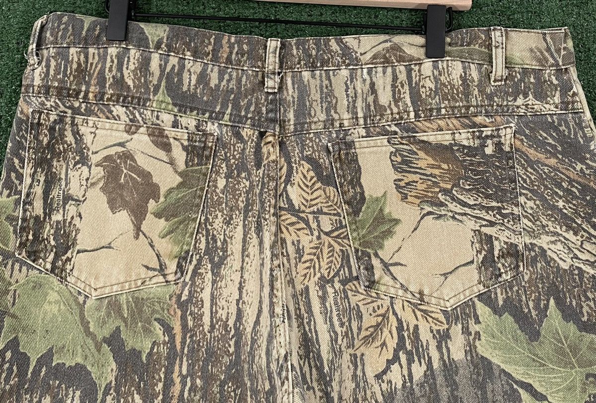 Other Vintage 90’s Duxbak Realtree Bark Leaf Camo Jeans Sz 38 Size US 38 / EU 54 - 5 Thumbnail