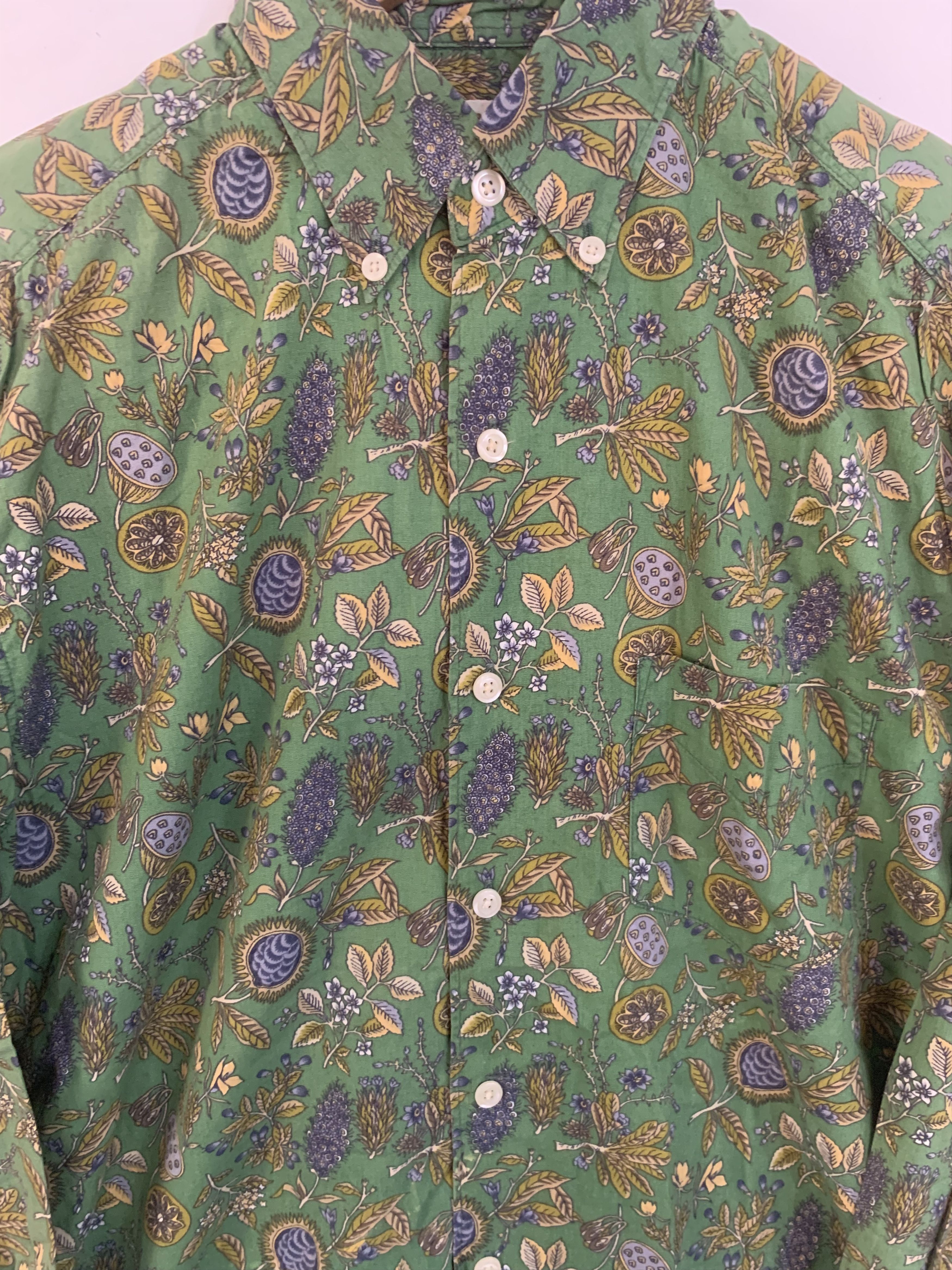 Banana Republic Vintage Banana Republic Long Sleeve Shirt Button Up Medium Size US M / EU 48-50 / 2 - 4 Thumbnail