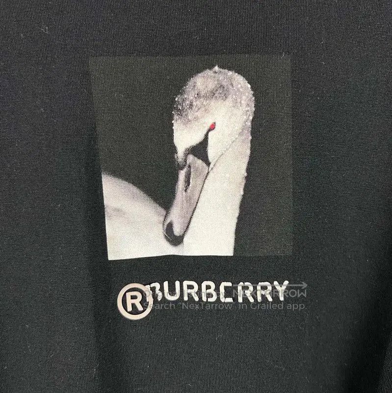 Burberry Burberry Black Cotton Men's T. Size US XS / EU 42 / 0 - 7 Thumbnail