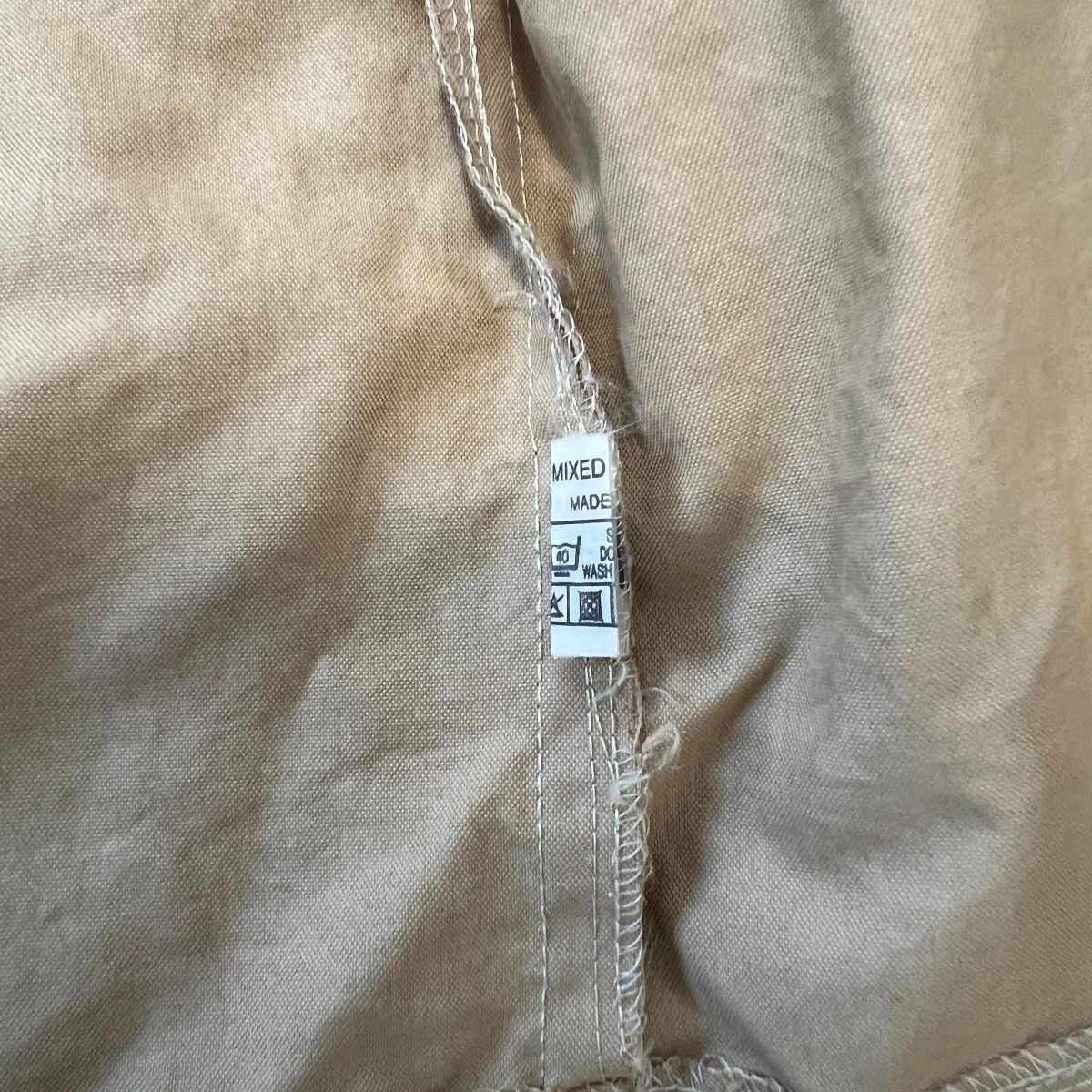 Vexed Generation VEXED GENERATION 90s Cream Nylon Mask Technical Jacket Size US XL / EU 56 / 4 - 10 Thumbnail