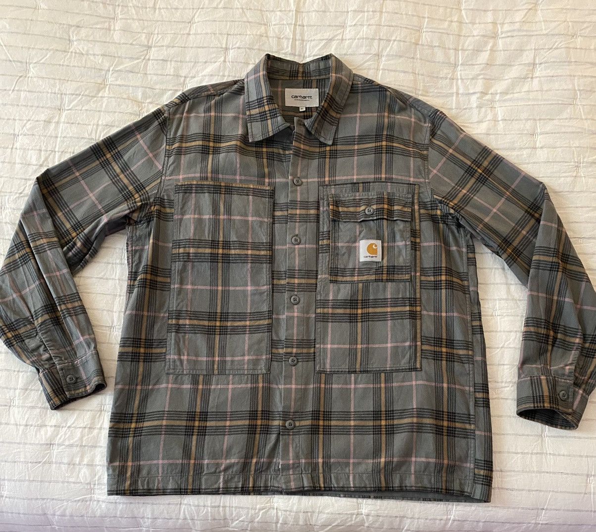 Carhartt Wip Carhartt WIP L/S Hadley Shirt XL Size US XL / EU 56 / 4 - 3 Thumbnail