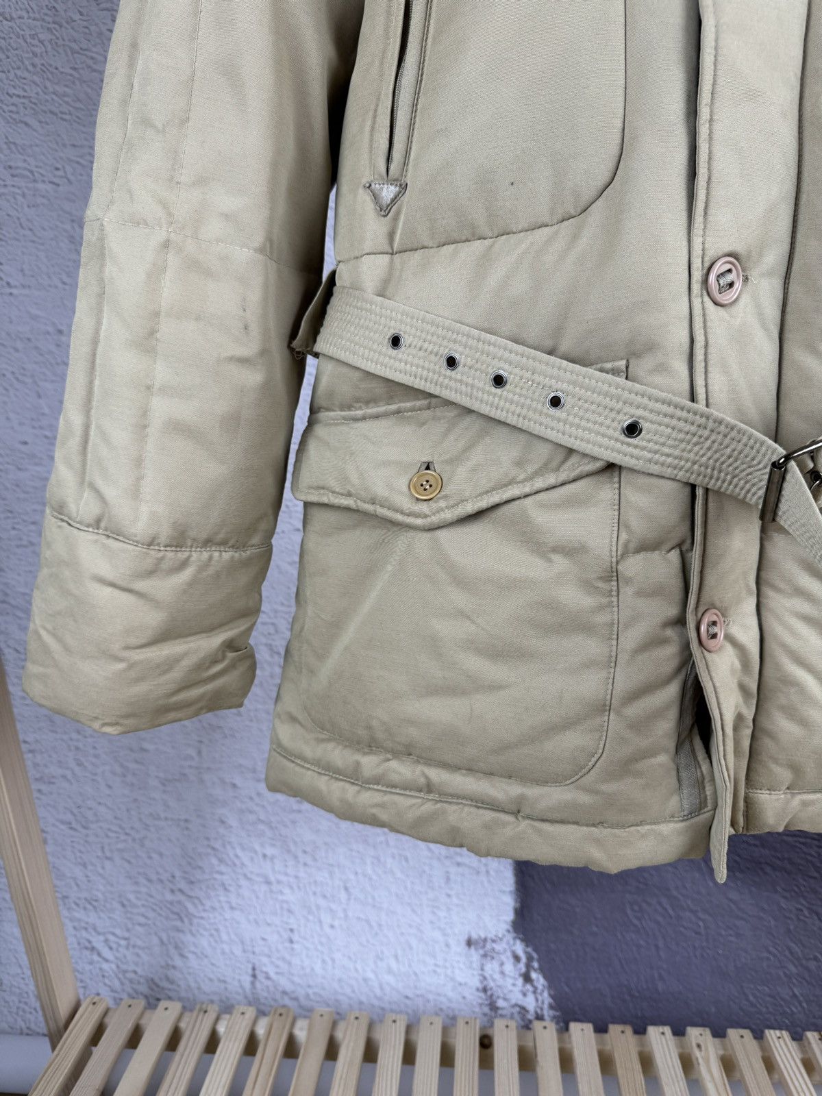 Other Mabrun made in Italy beige down parka heavy coat Size US M / EU 48-50 / 2 - 12 Thumbnail