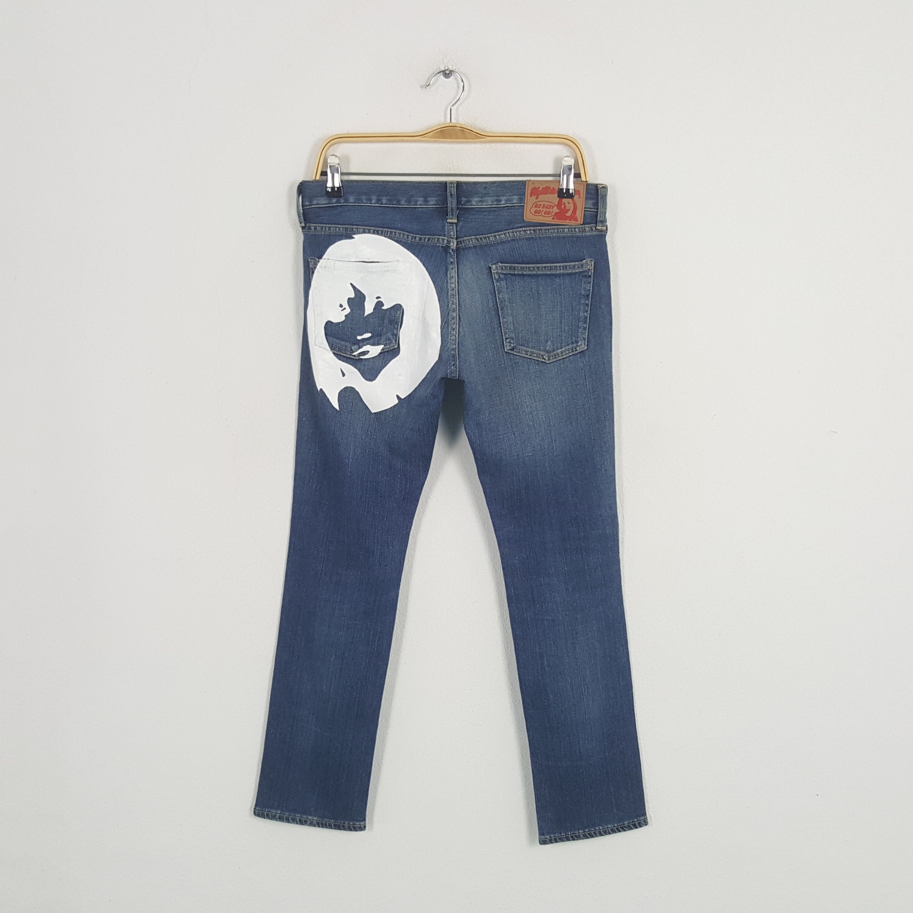 Hysteric Glamour × Japanese Brand × Vintage Vintage Hysteric Galmour Japanese Brand Custom Denim Jeans Size US 31 - 1 Thumbnail