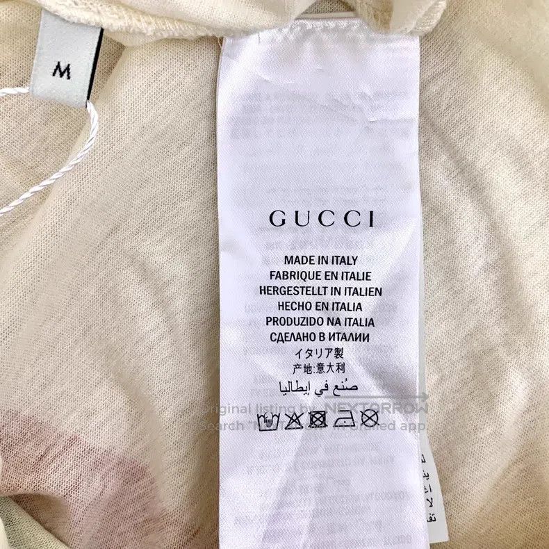 Gucci Gucci Colour-blocked logo letter flying saucer printed cot Size M / US 6-8 / IT 42-44 - 7 Thumbnail