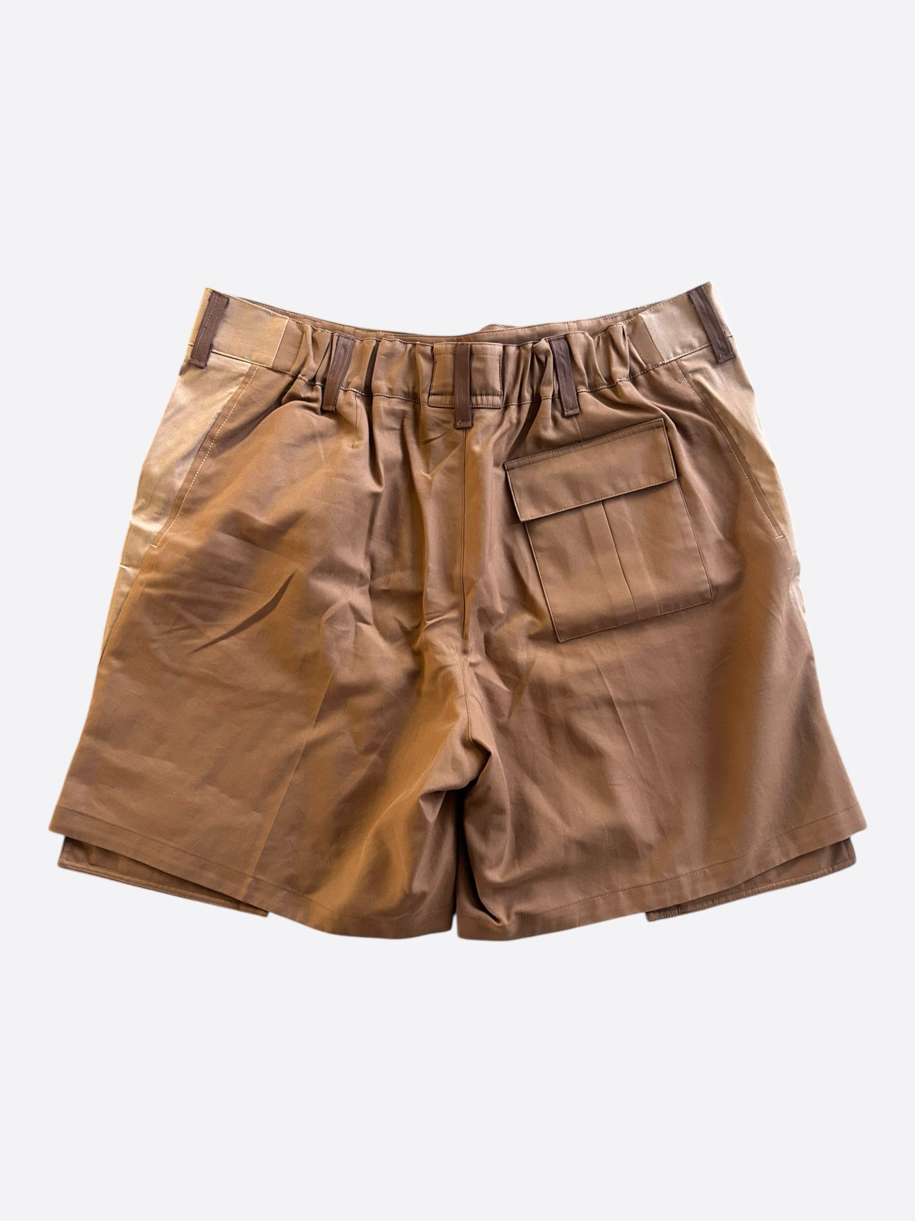 Dior Dior Cactus Jack Brown Bermuda Shorts Size US 38 / EU 54 - 2 Thumbnail