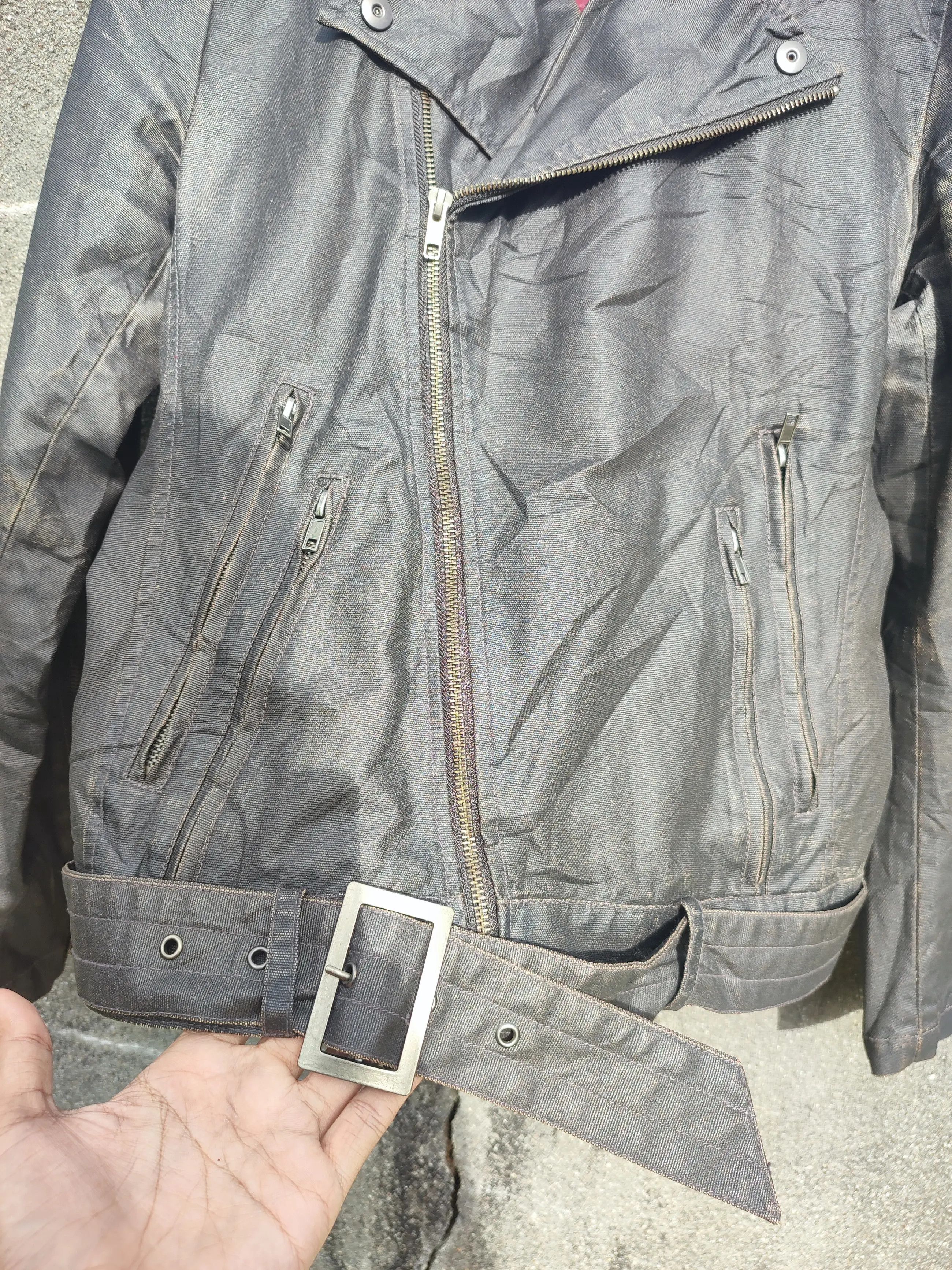 Designer × Mossimo 🔥STEAL🔥 Rare Design Synthetic Leather Jacket By Mossimo Size US S / EU 44-46 / 1 - 7 Thumbnail