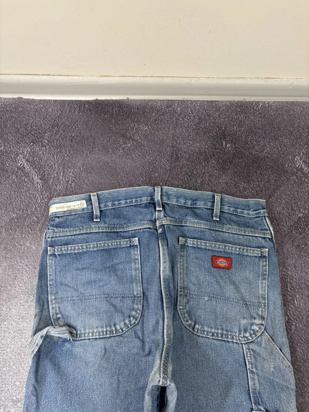 Dickies × Vintage Vintage Dickies USA Relaxed Fit Faded Light Blue Denim Jeans Size US 36 / EU 52 - 4 Thumbnail