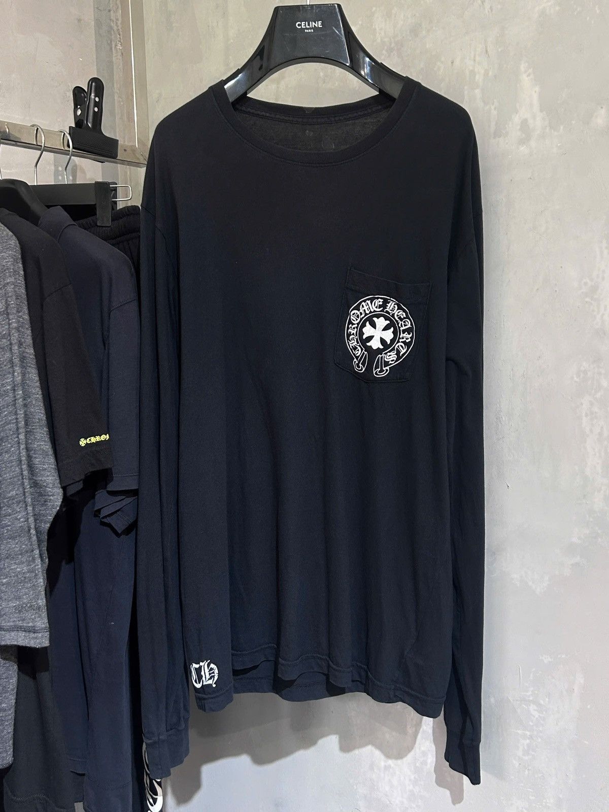 Chrome Hearts Chrome hearts Eye Chart Letter Long Sleeve Size US L / EU 52-54 / 3 - 2 Thumbnail