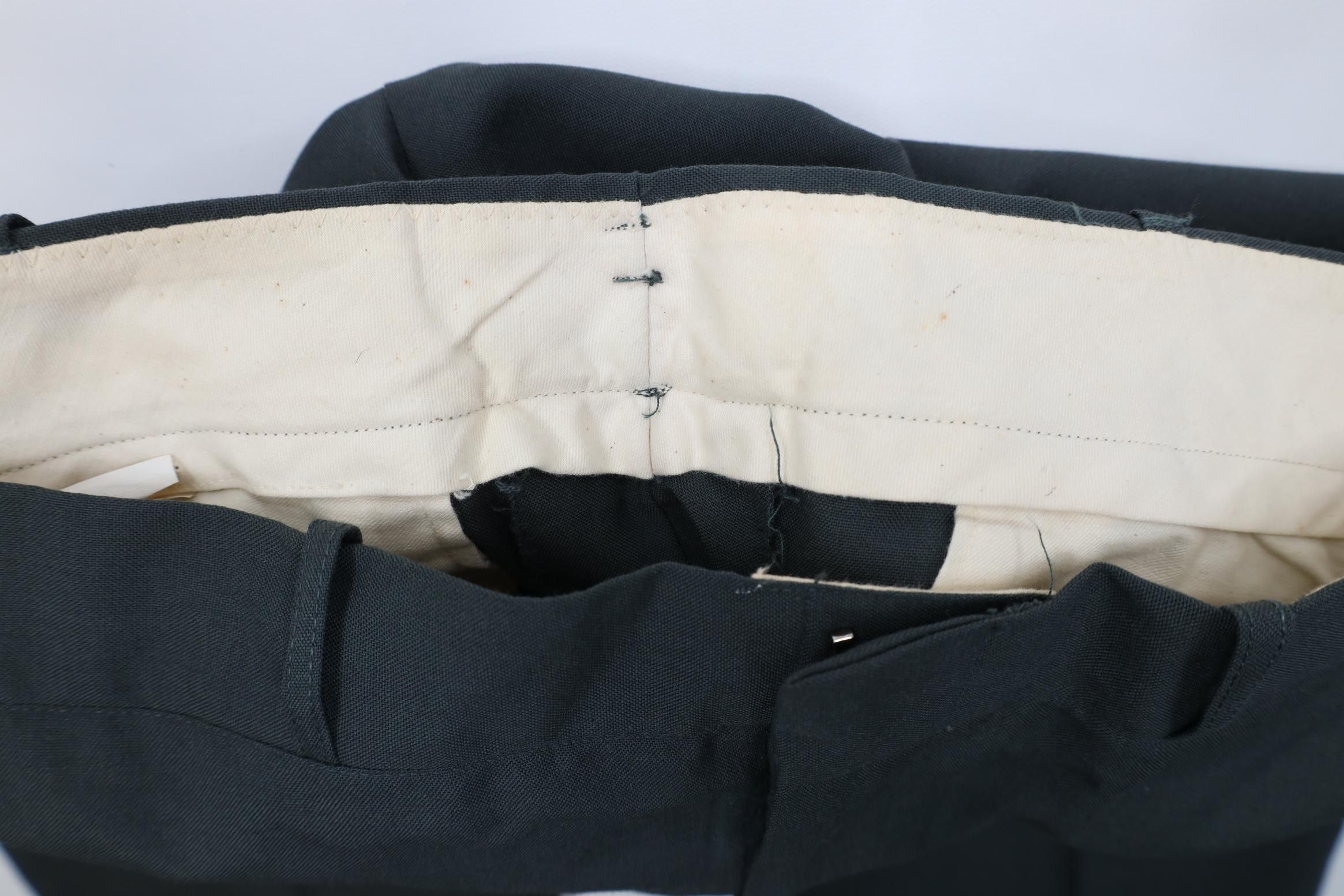 Vintage Vintage 60s Vietnam War Tropical Wool Wide Leg Pants Size US 35 - 10 Thumbnail