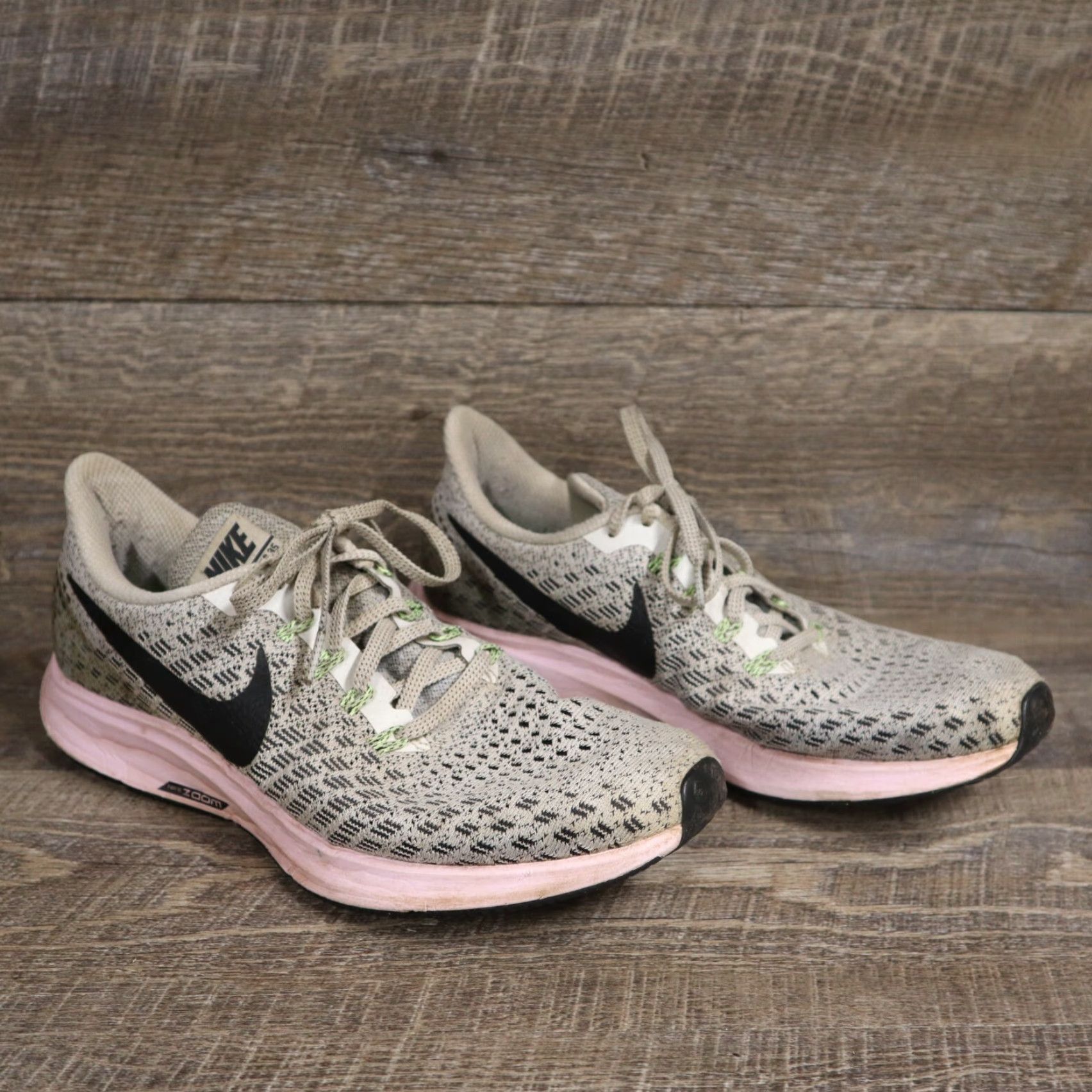 Nike Nike Air Zoom Pegasus 35 942855-011 Grey Black Pink Women's Size 9.5 Nike Shoes Sneaker Women Medium Gray 2018 2010s? Size US 11 / IT 41 - 2 Thumbnail