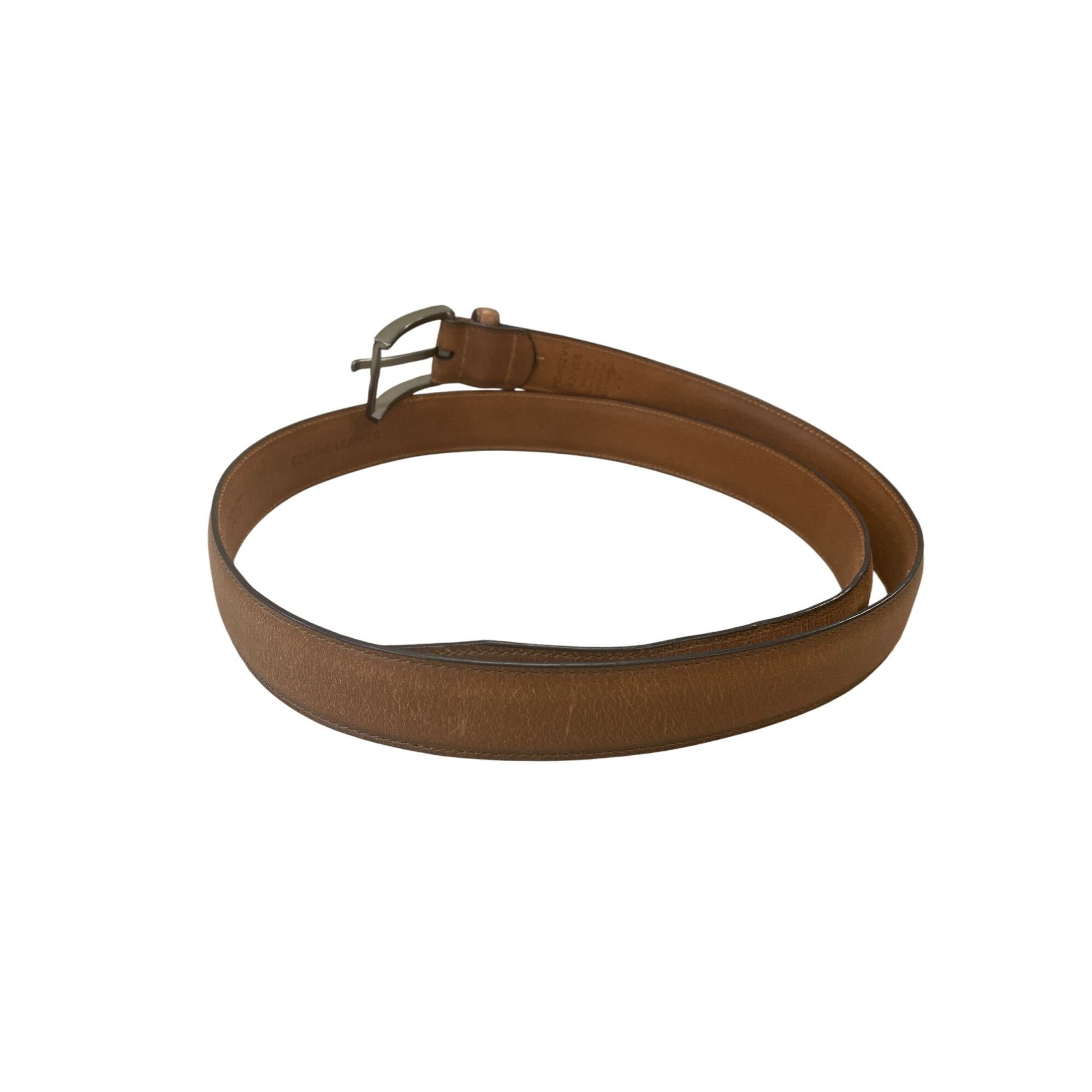 Dockers Dockers Mens Brown Leather Dress/Casual Belt Size 42/105 SKU Size 42 - 3 Thumbnail