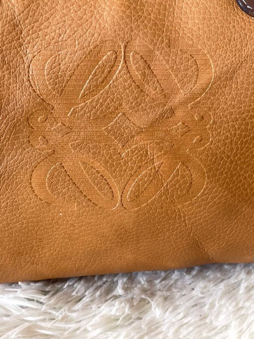 Loewe Loewe Anagram Leather Boston Bag Size ONE SIZE - 7 Thumbnail